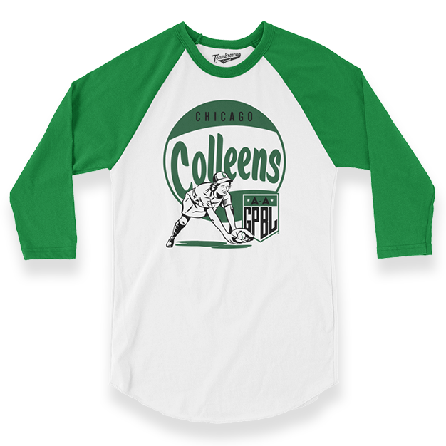 Diamond - Chicago Colleens - Baseball Shirt | Officially Licensed - AAGPBL