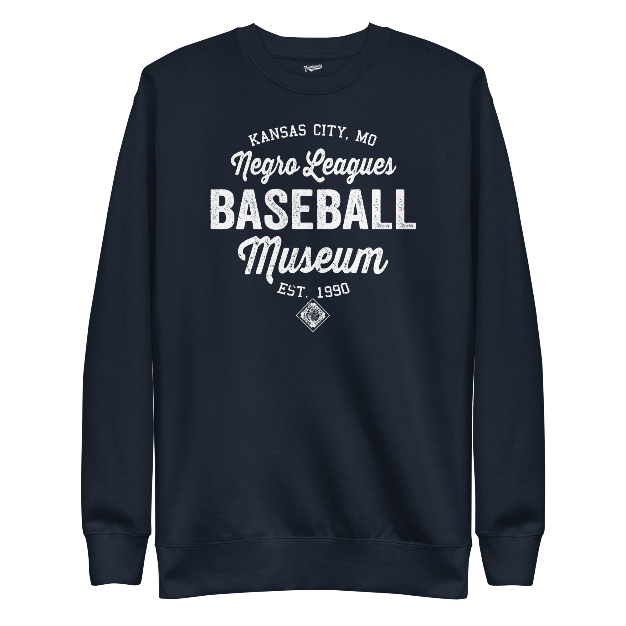 NLBM - Negro Leagues Baseball Museum - Est 1990 - Crewneck Sweatshirt