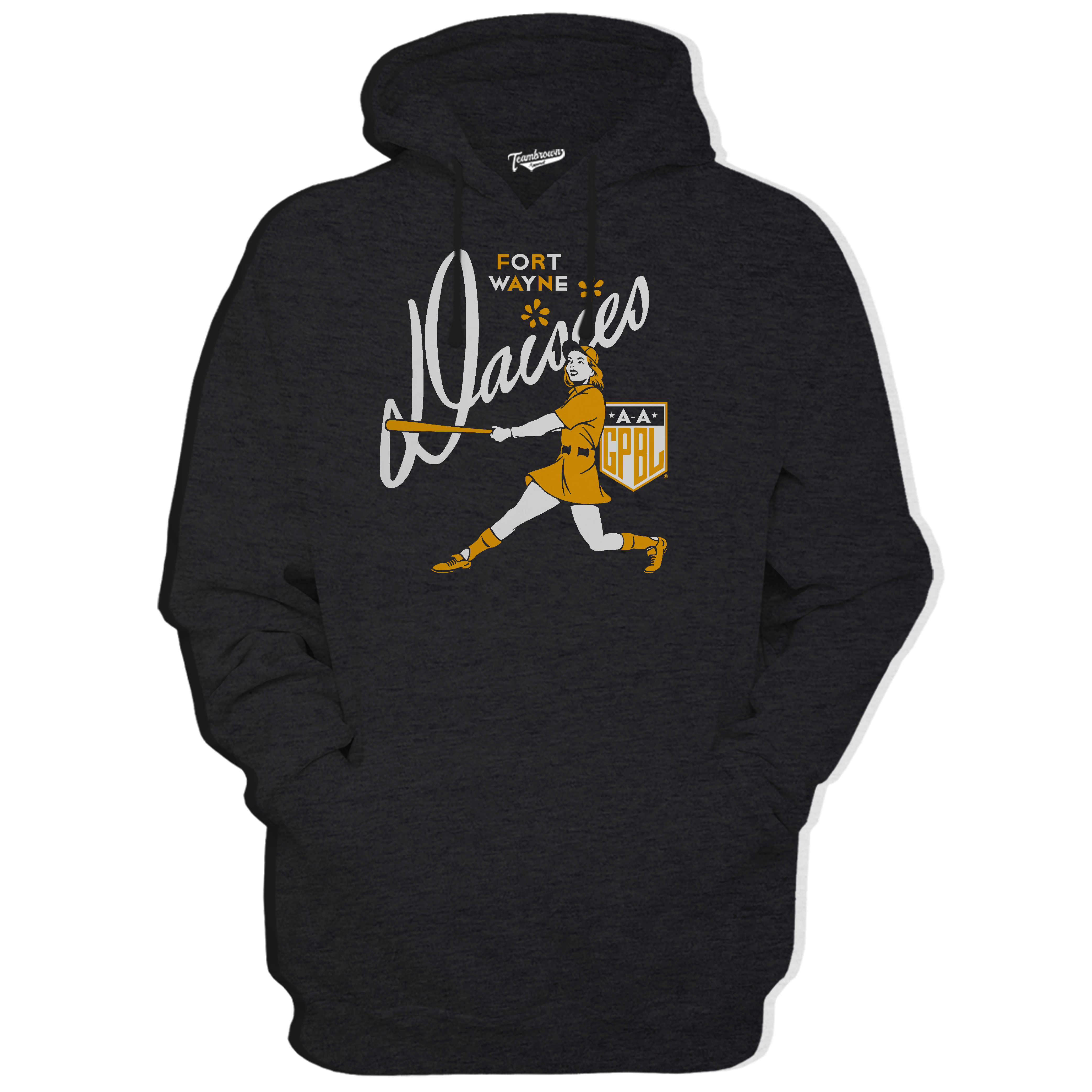 Diamond - Fort Wayne Daisies - Unisex Premium Hoodie | Officially Licensed - AAGPBL