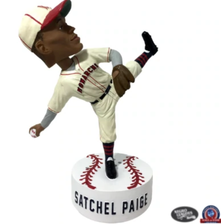 Satchel Paige Talking Bobbleheads