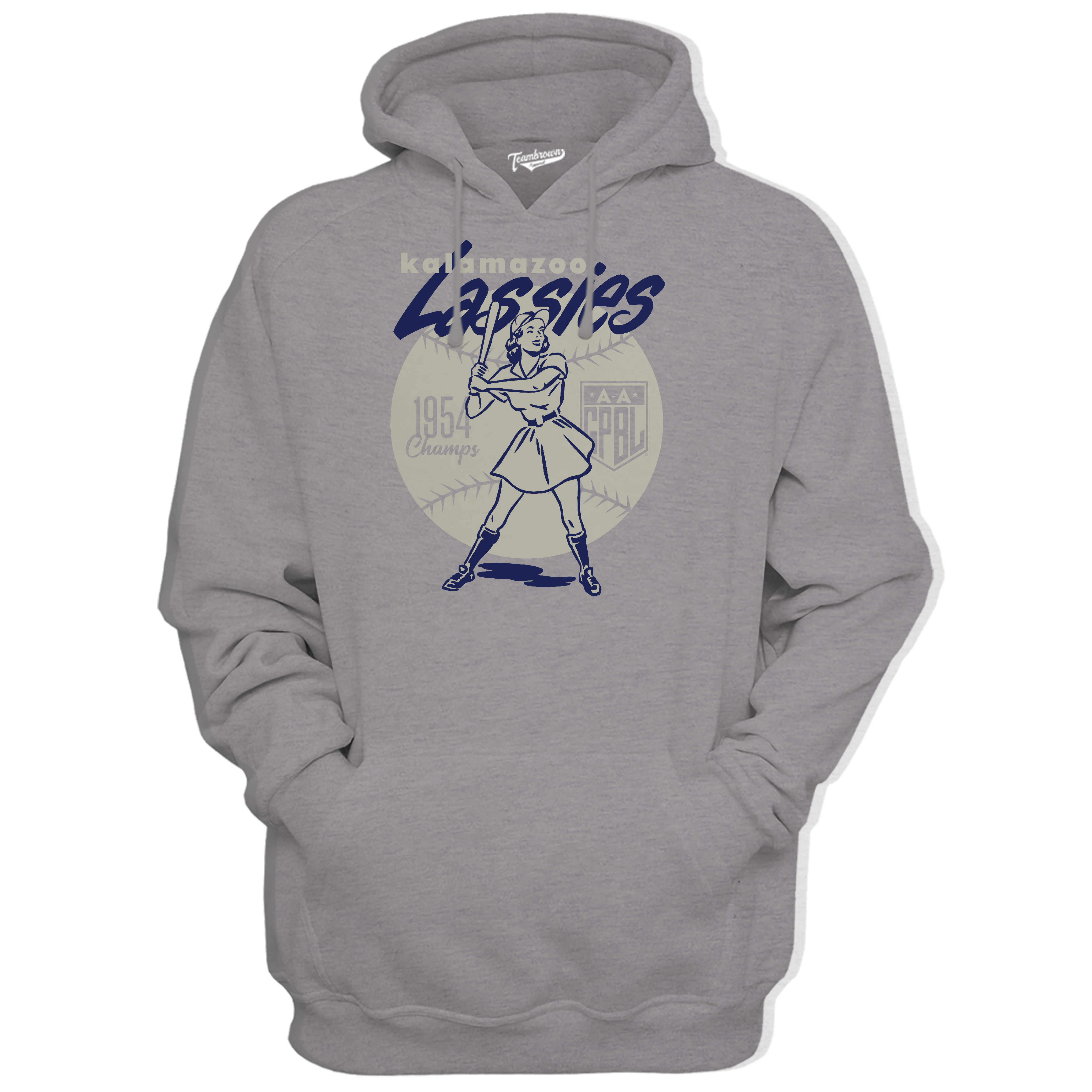 Diamond - Kalamazoo Lassies - Unisex Premium Hoodie | Officially Licensed - AAGPBL