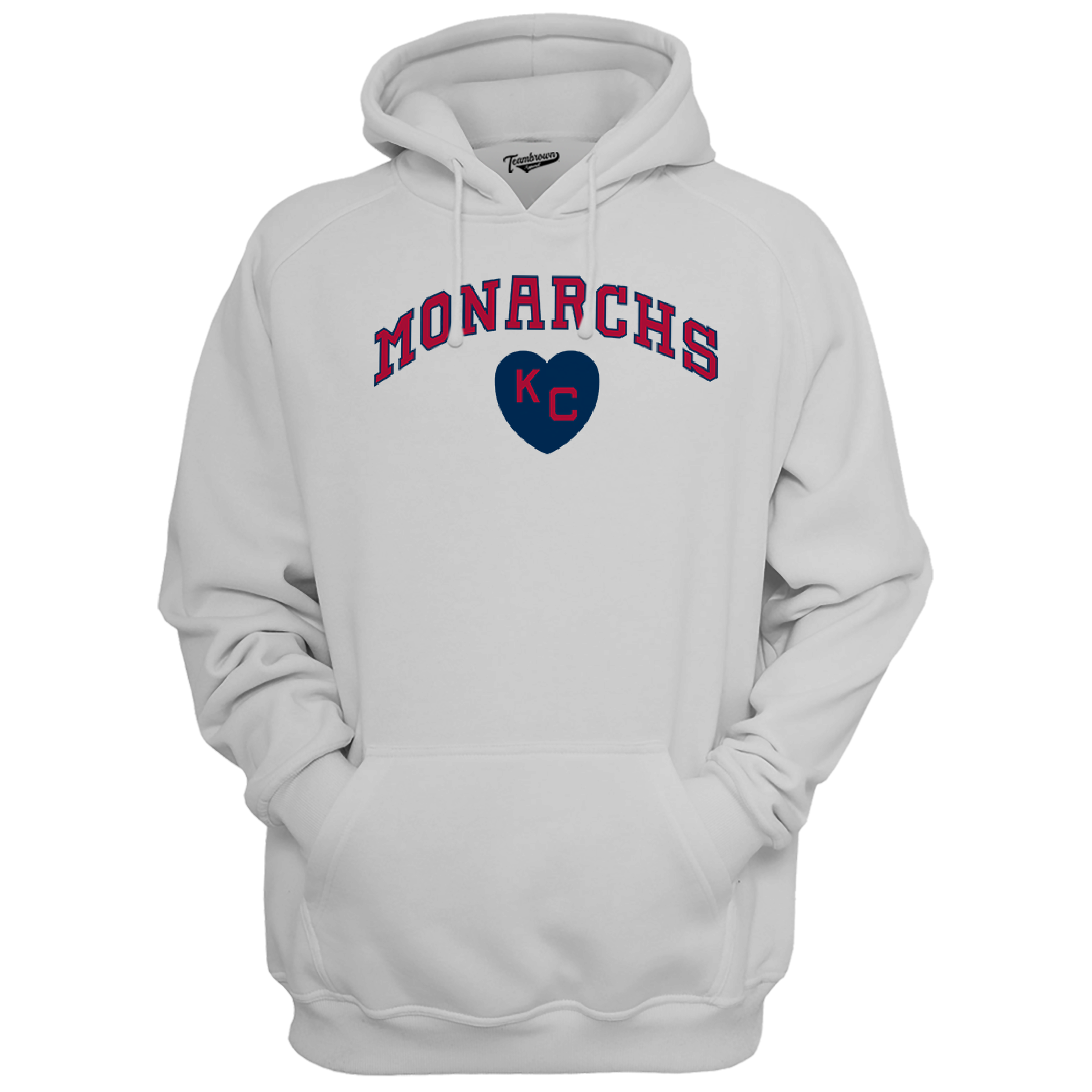 Kansas City Monarchs Heart - Unisex Premium Hoodie | Officially Licensed - NLBM