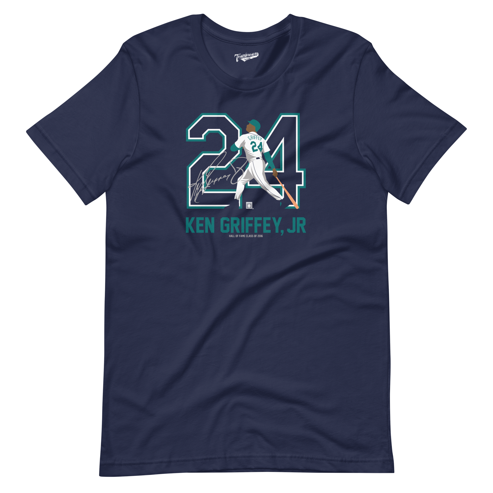 Ken Griffey Jr Silhoette Navy