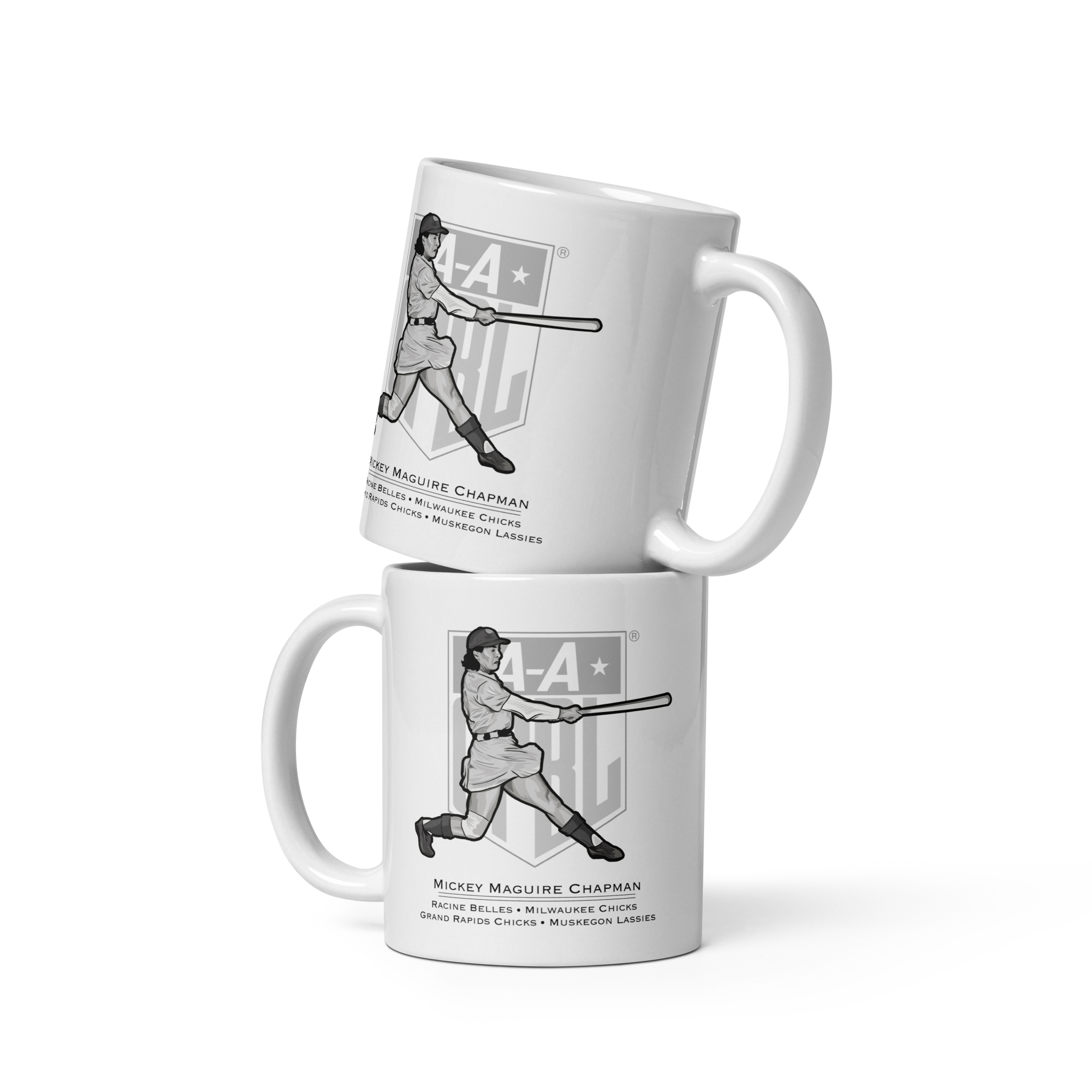 LEGENDS - MICKEY MAGUIRE CHAPMAN - AAGPBL - 11oz Mug