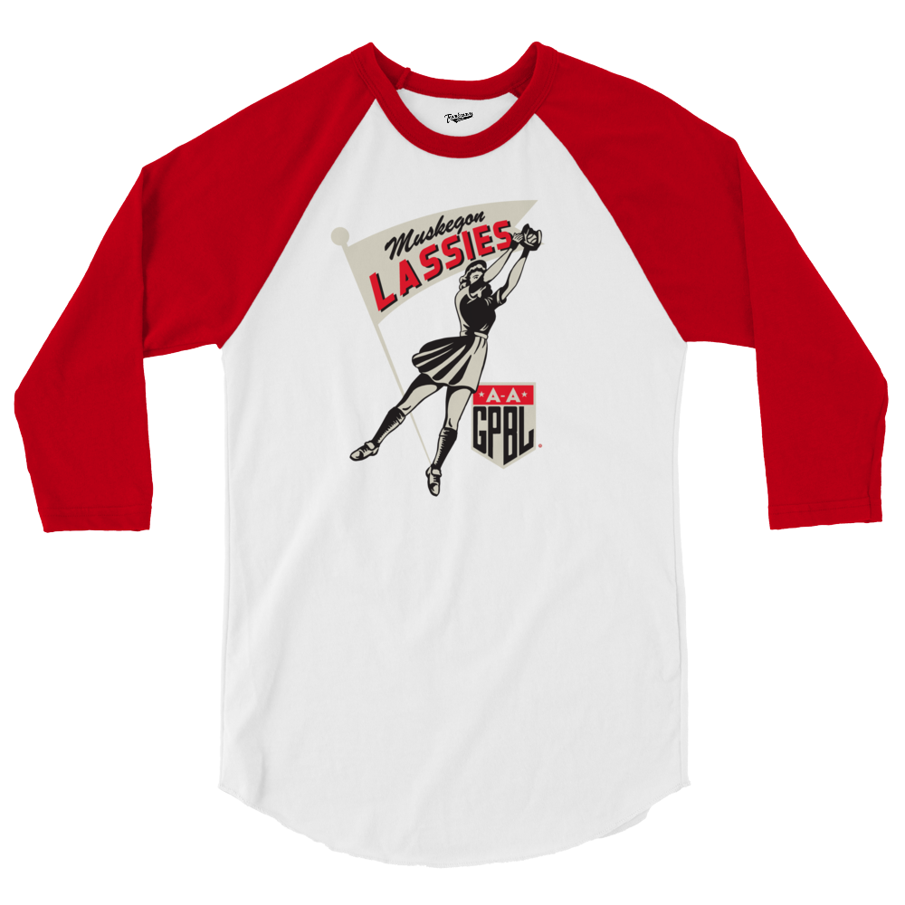 Peoria Redwings - Girls Professional Baseball Unisex Retro T-Shirt S