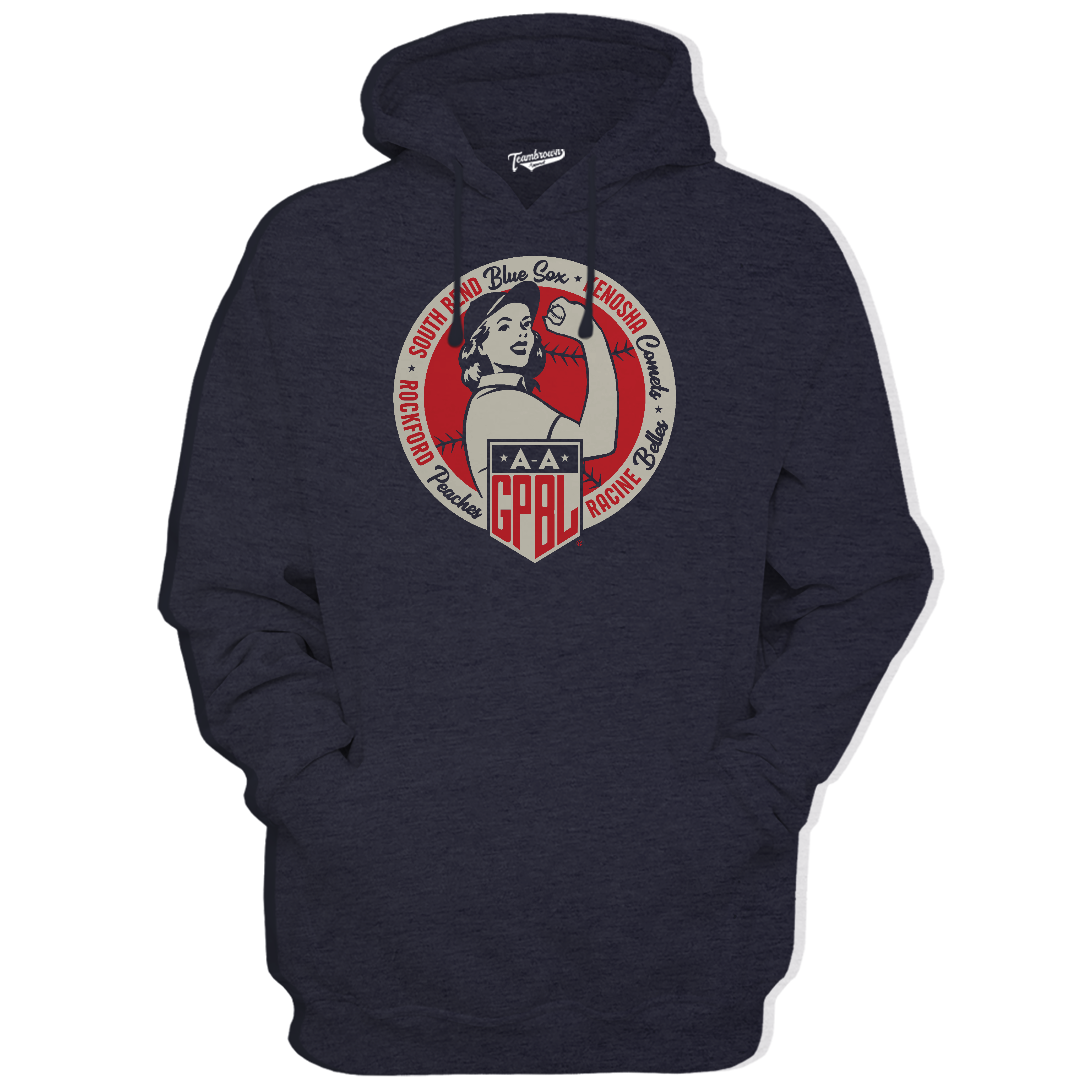 Diamond - AAGPBL Original 4 Unisex Premium Hoodie | Officially Licensed - AAGPBL