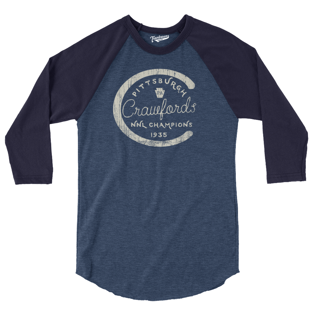1935 Champions Pittsburgh Crawfords Unisex Baseball Shirt