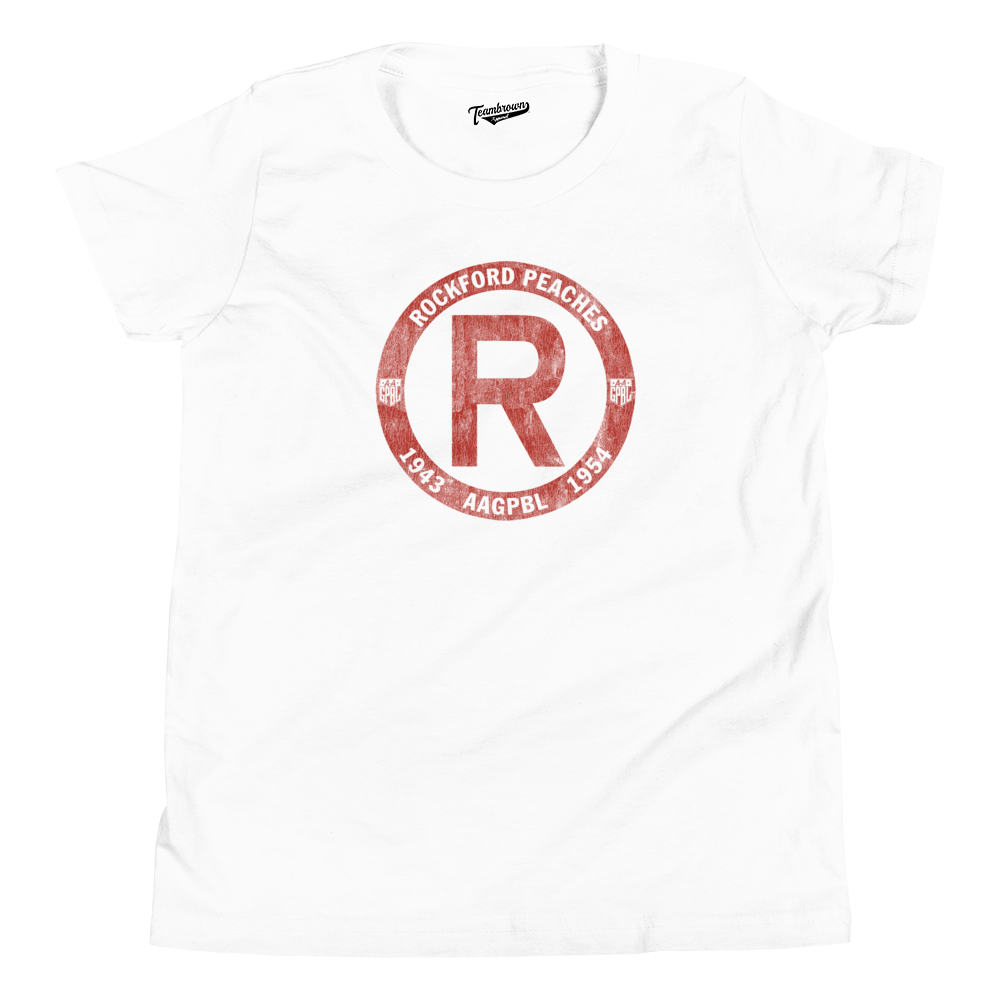 Rockford Peaches '43-'54 - Kids T-Shirt | Officially Licensed - AAGPBL