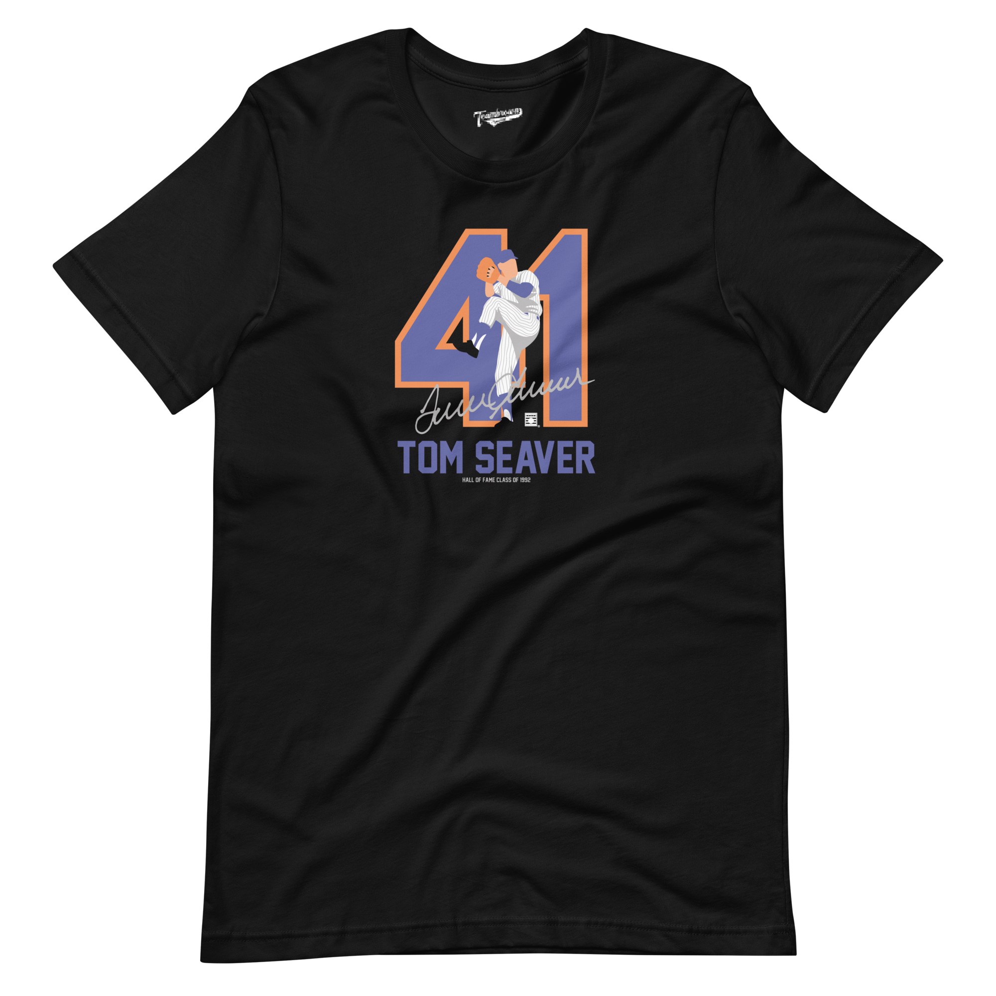 Baseball Hall of Fame Members - Tom Seaver - Silhouette - Unisex T-Shirt