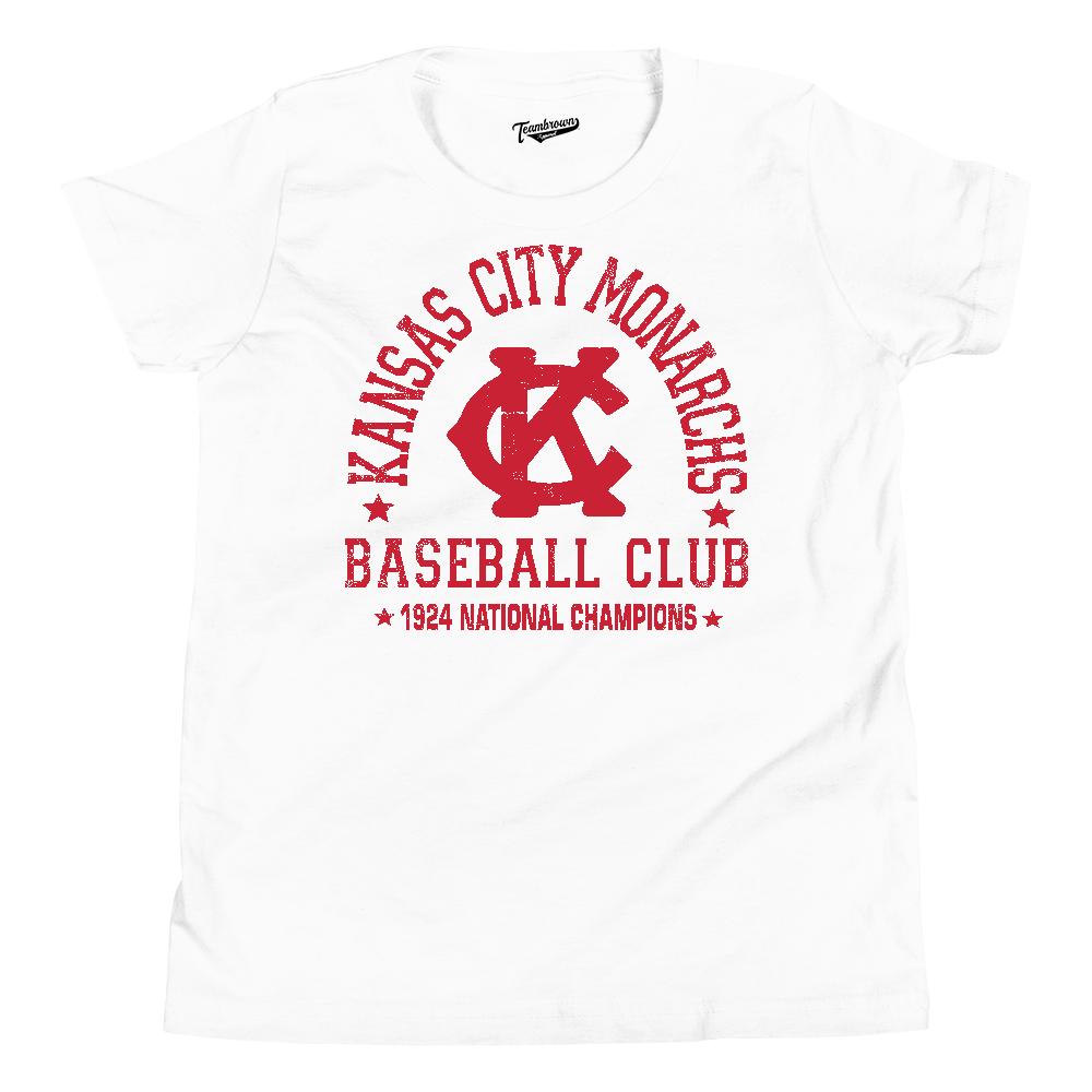 1924 Champions - Kansas City Monarchs - Kids T-Shirt | Officially Licensed - NLBM