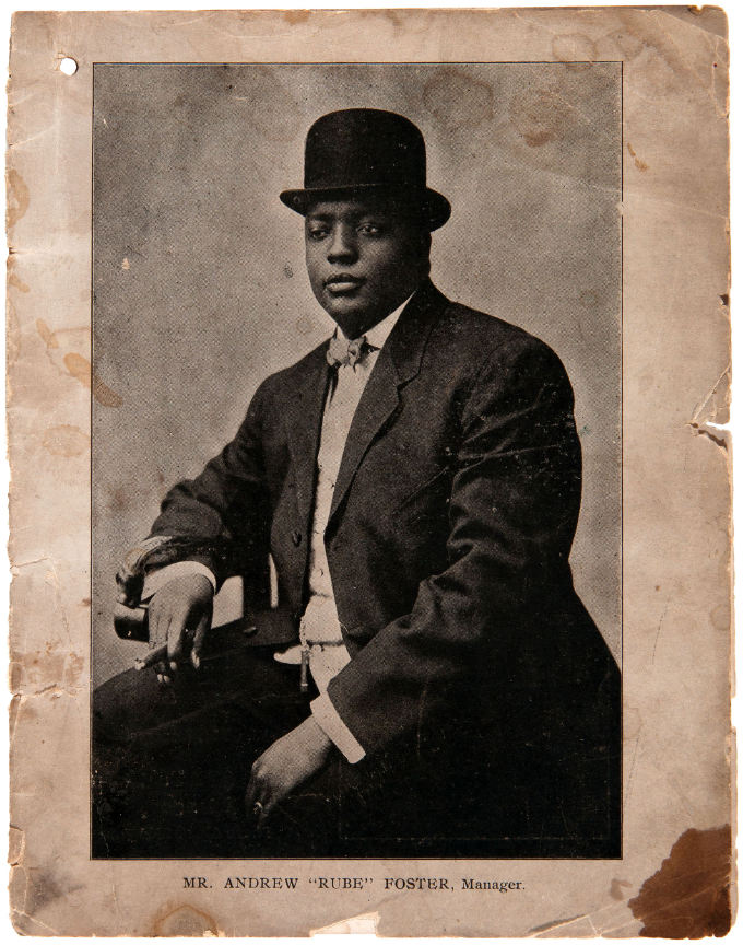 BLACK HISTORY MONTH 2023 - FATHER OF NEGRO BASEBALL - RUBE FOSTER