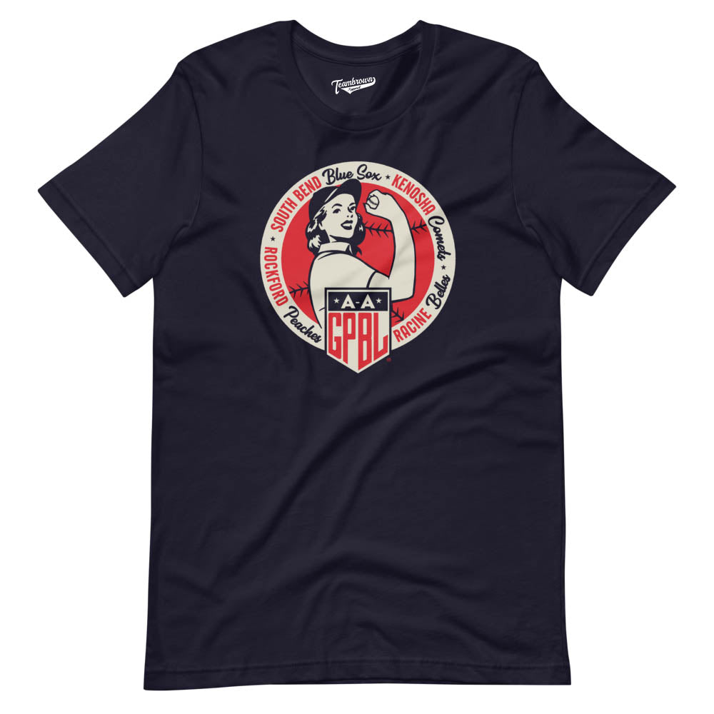 AAGPBL Original Four Navy