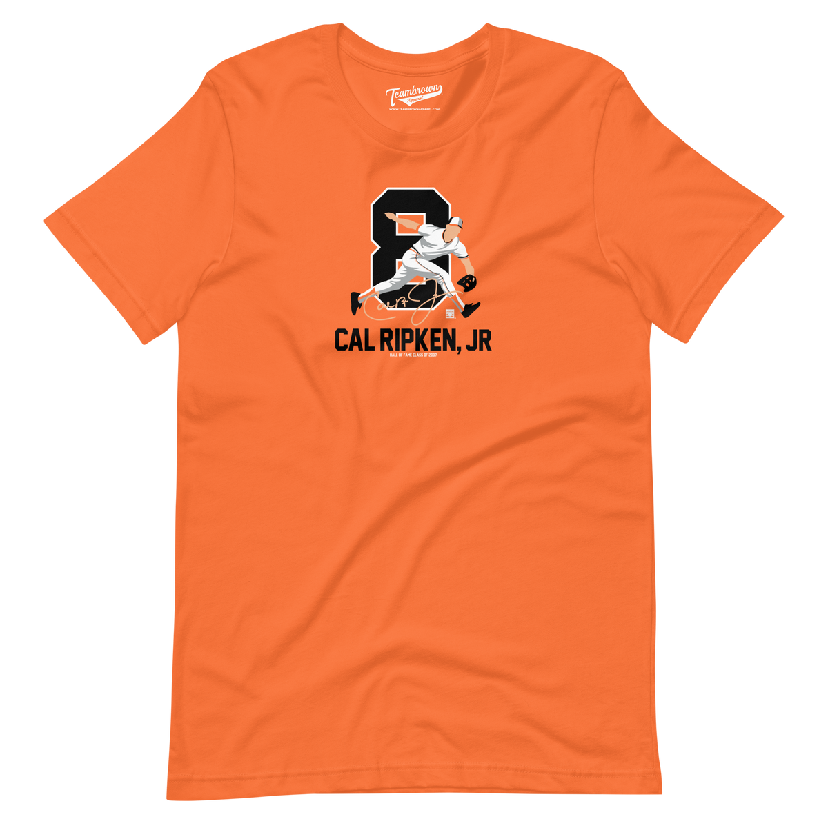 Cal Ripken Jr. T-Shirt | Athletic Heather NBHOF Shirt