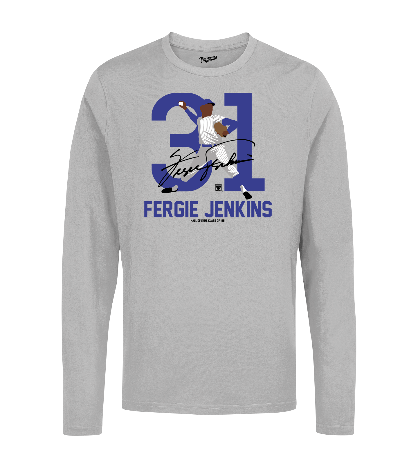 Baseball Hall of Fame Members - Fergie Jenkins - Unisex Long Sleeve Shirt