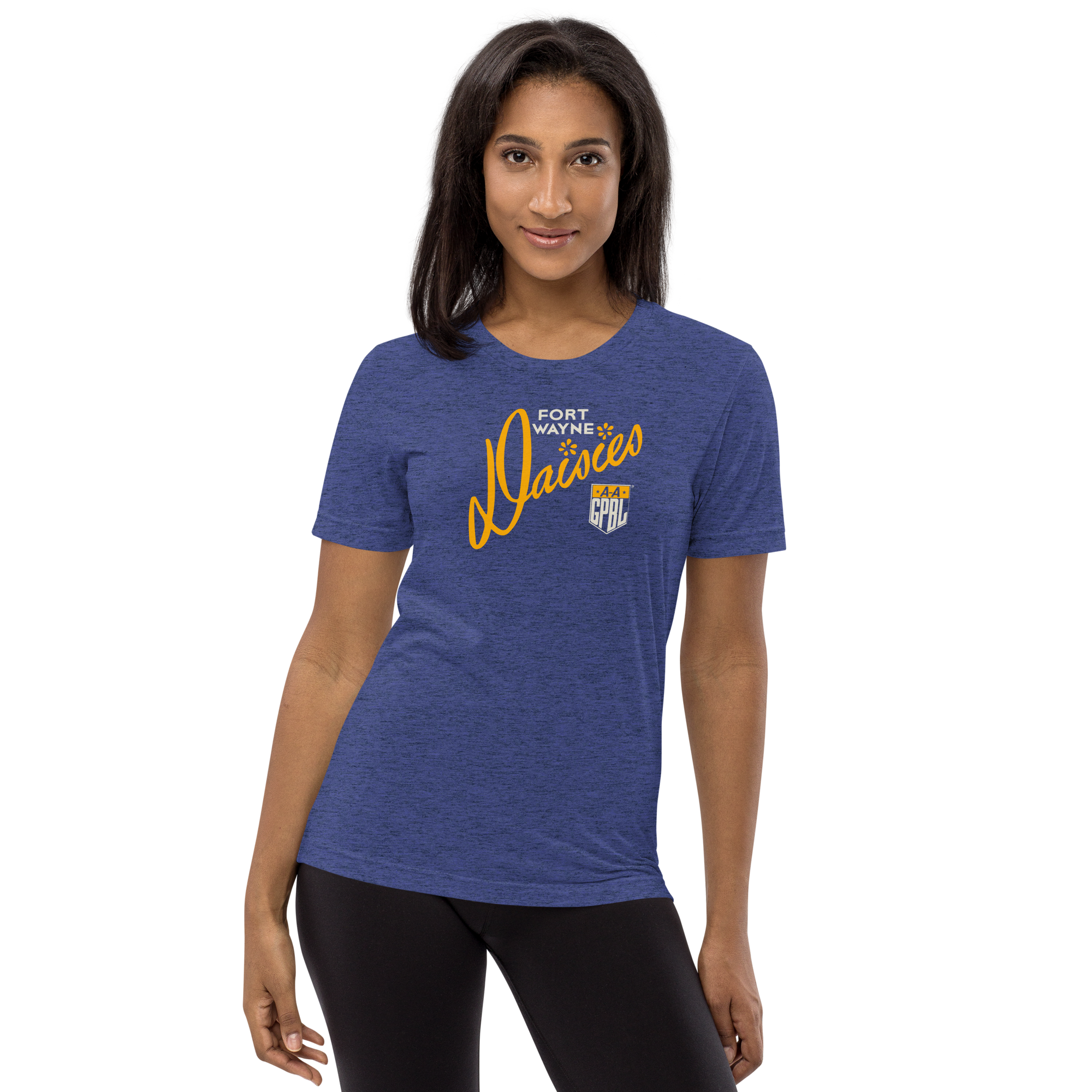 Fort Wayne Daisies - Classic Color - Triblend T-Shirt