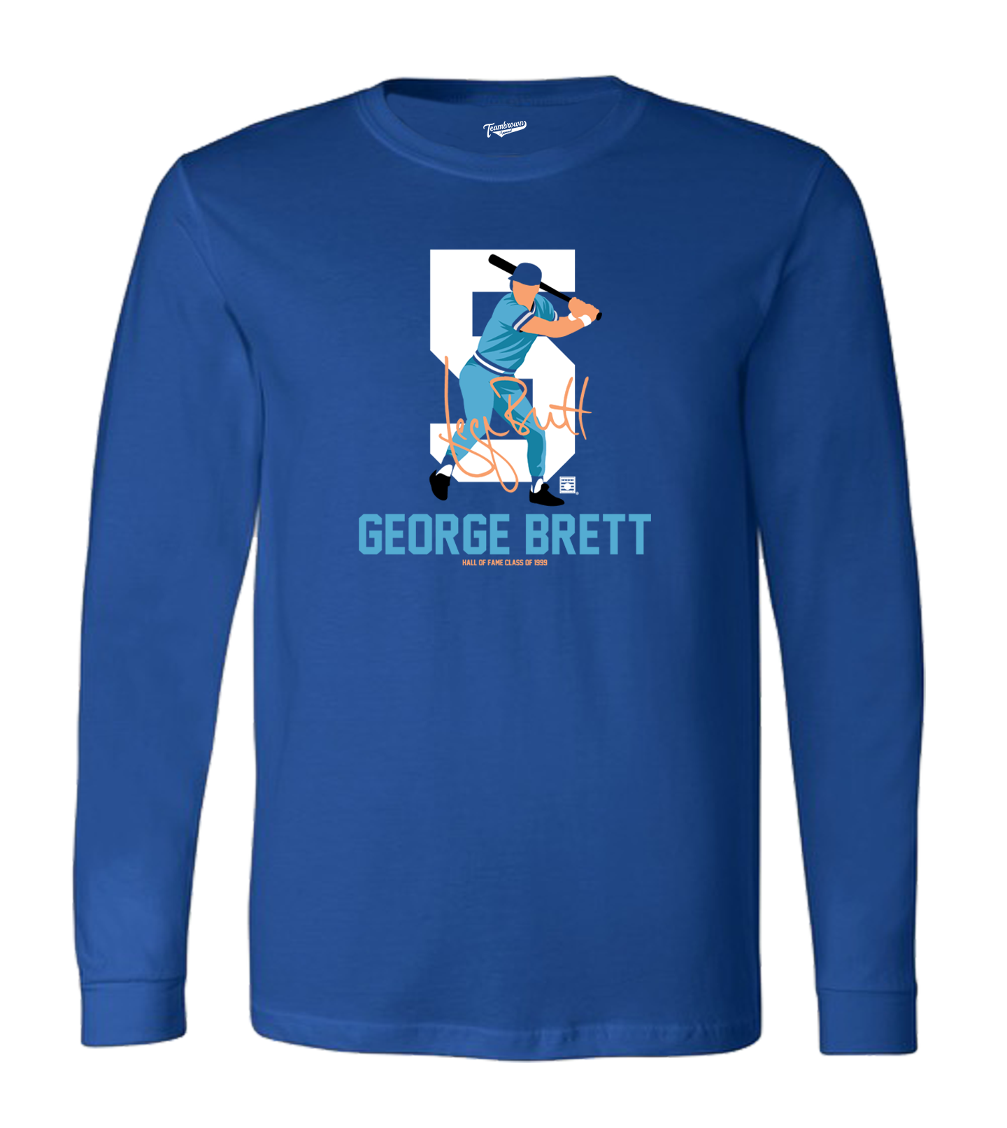 GeorgeBrett LongSleeve TeamRoyal