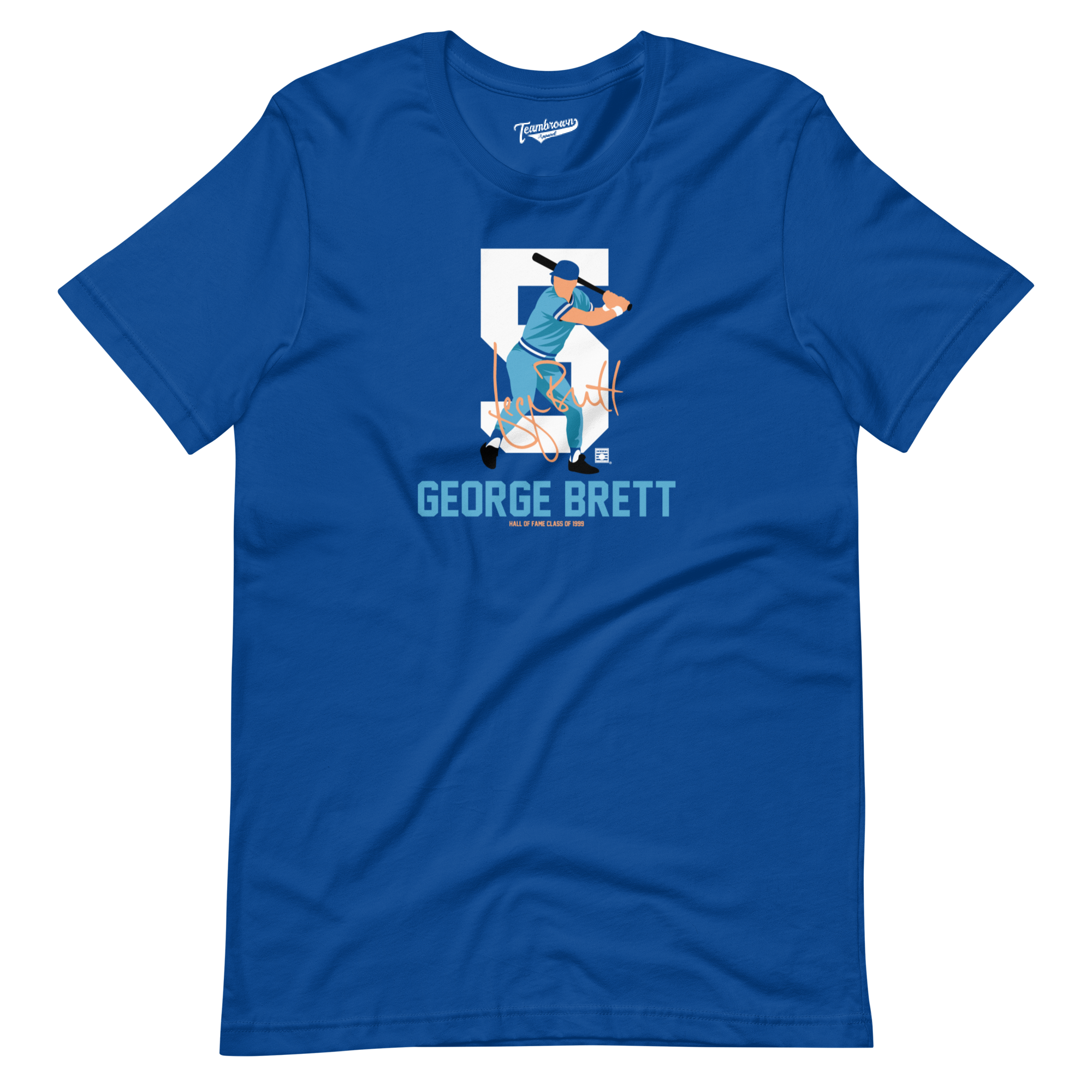 Baseball Hall of Fame Members - George Brett - Silhouette - Unisex T-Shirt