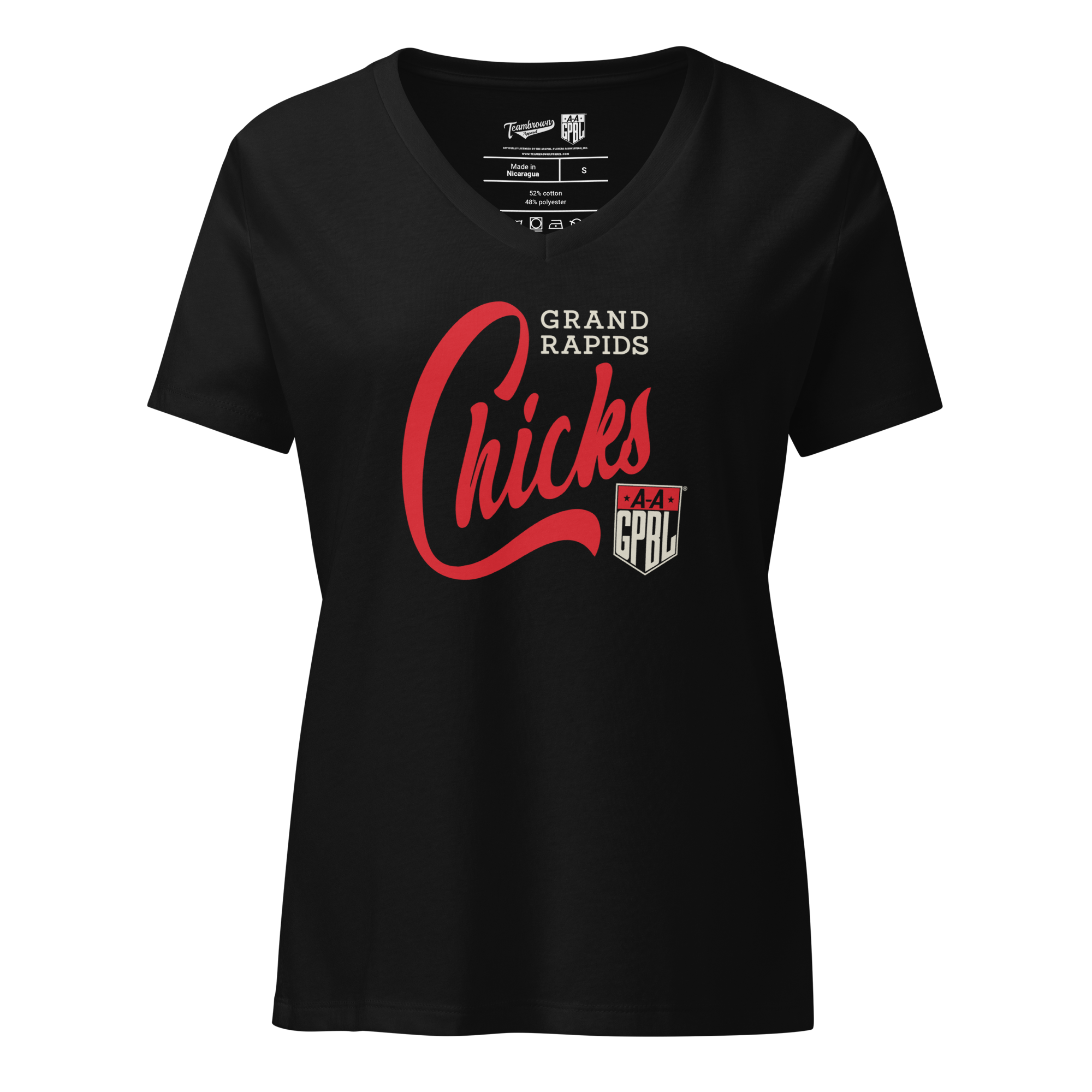 Grand Rapids Chicks - Classic Color - Women’s Relaxed V-Neck