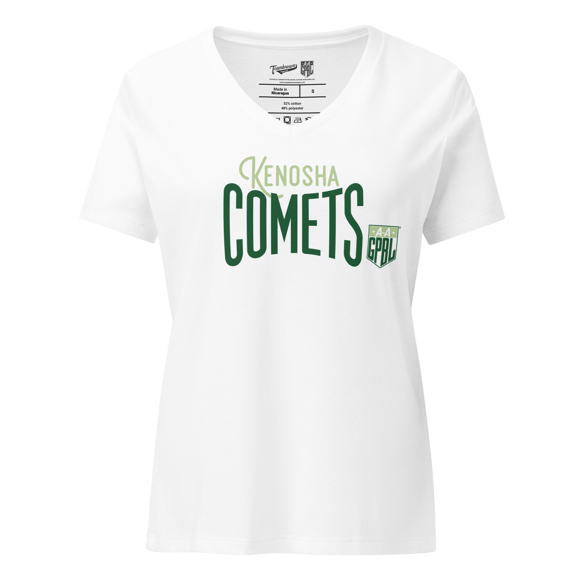 Kenosha Comets - Classic Color - Women’s Relaxed V-Neck