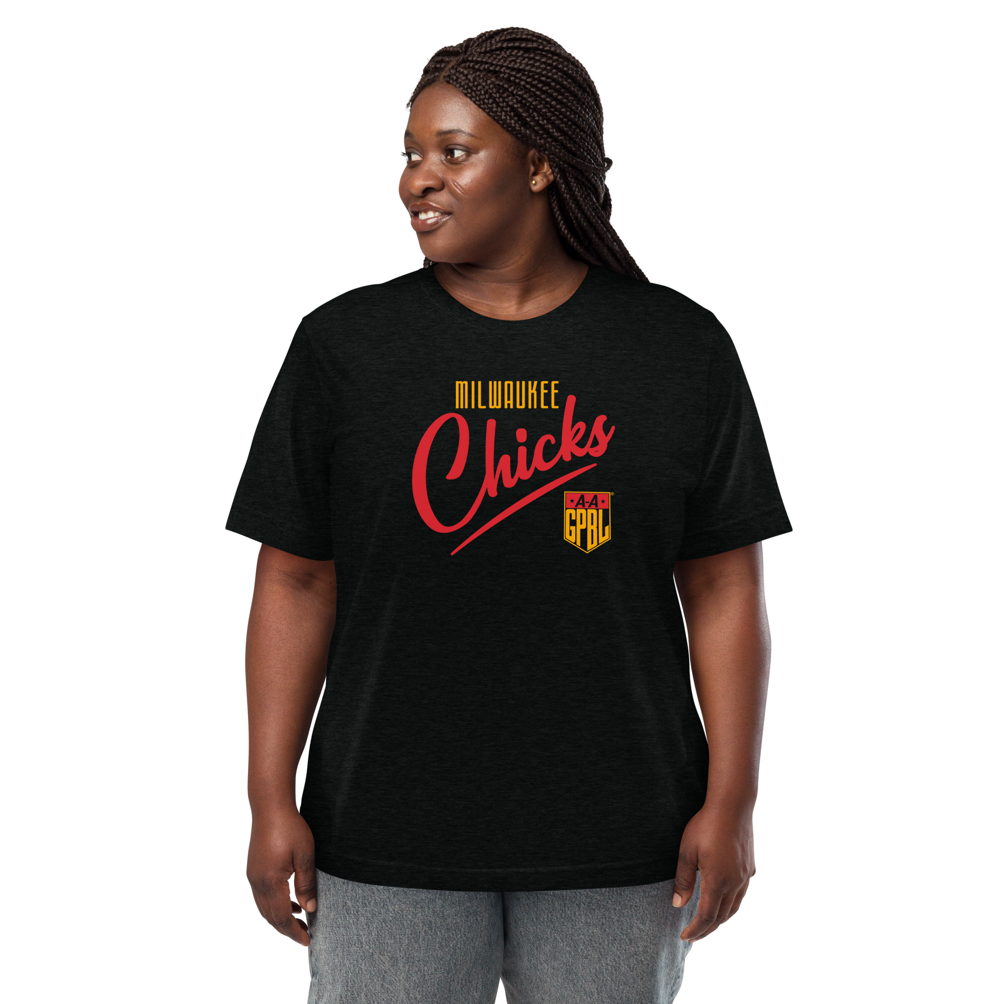Milwaukee Chicks - Classic Color - Triblend T-Shirt