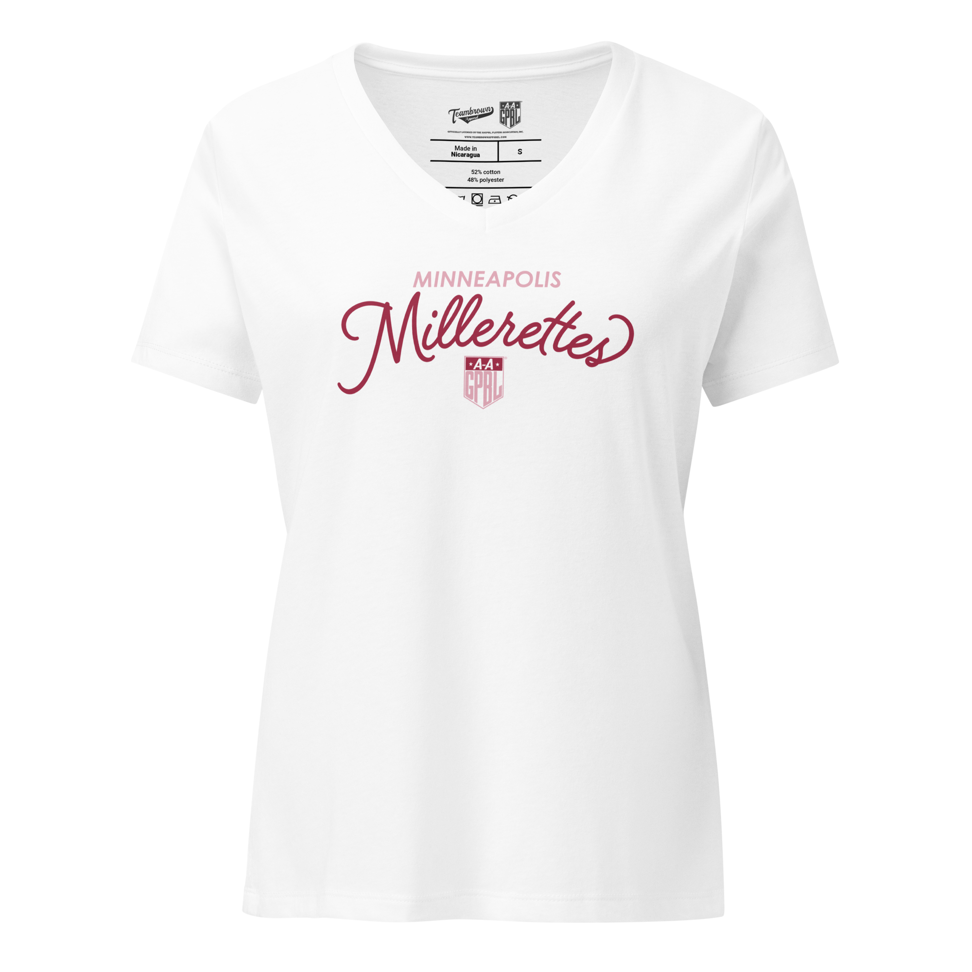 Minneapolis Millerettes - Classic Color - Women’s Relaxed V-Neck