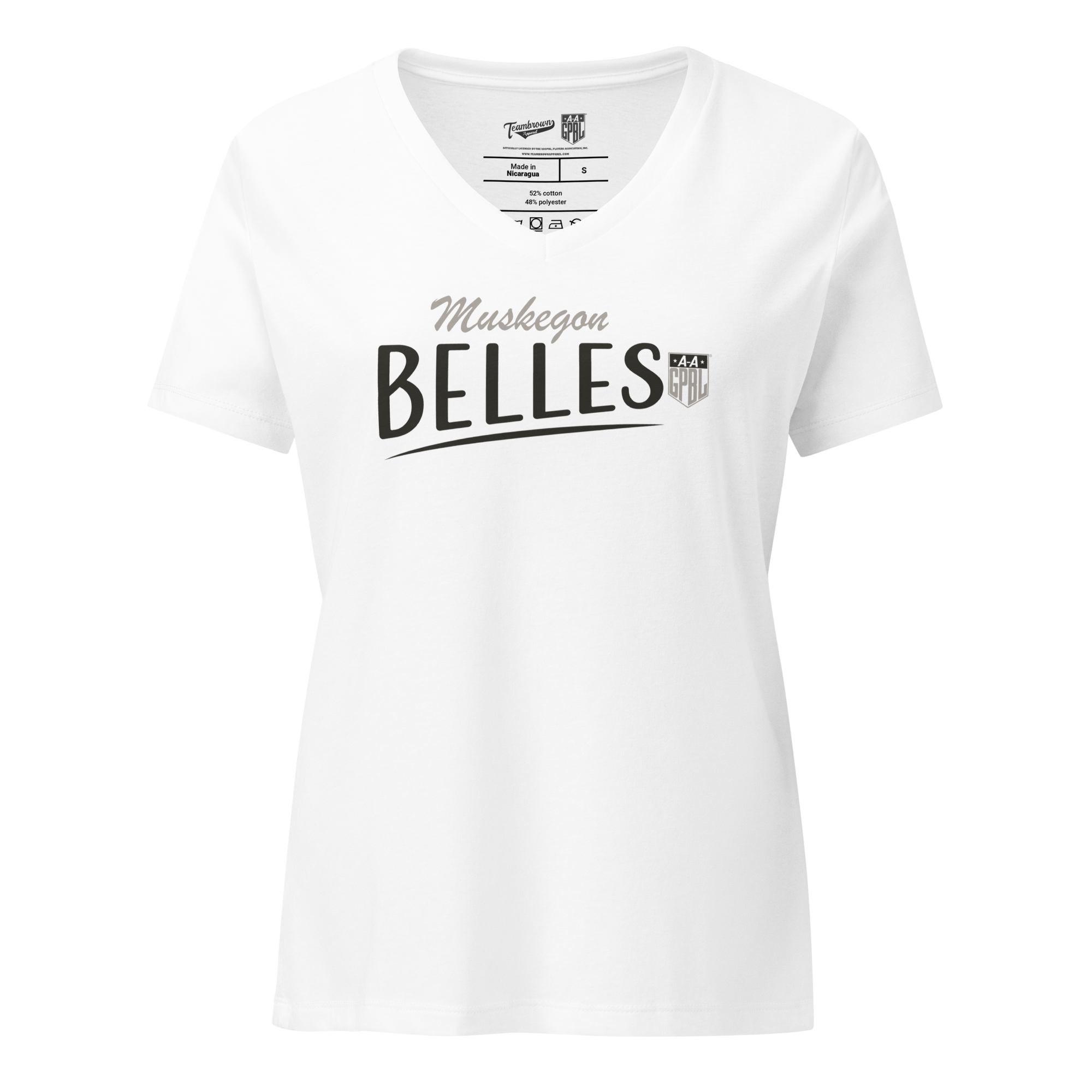 Muskegon Belles - Classic Color - Women’s Relaxed V-Neck