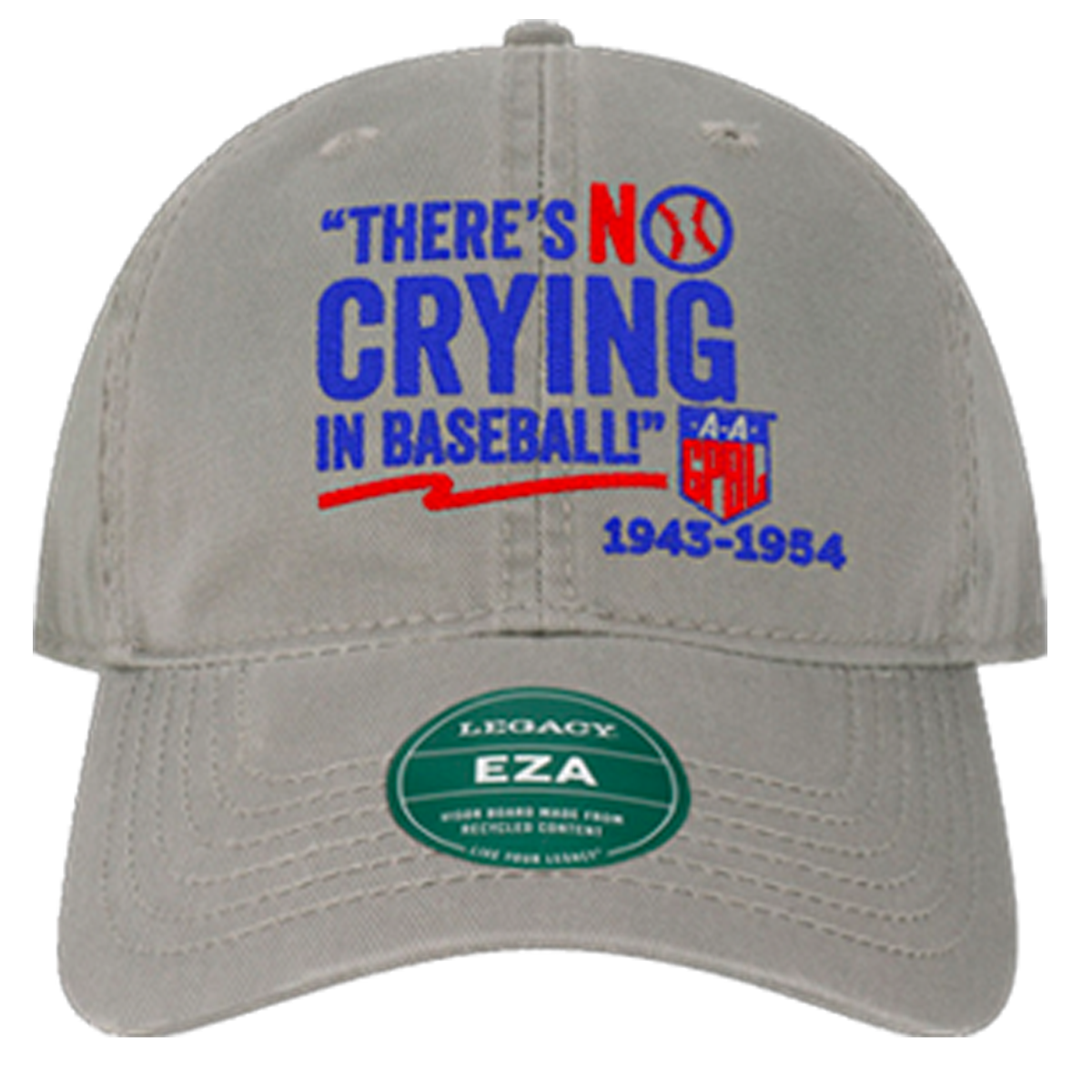 AAGPBL Hat - No Crying In Baseball