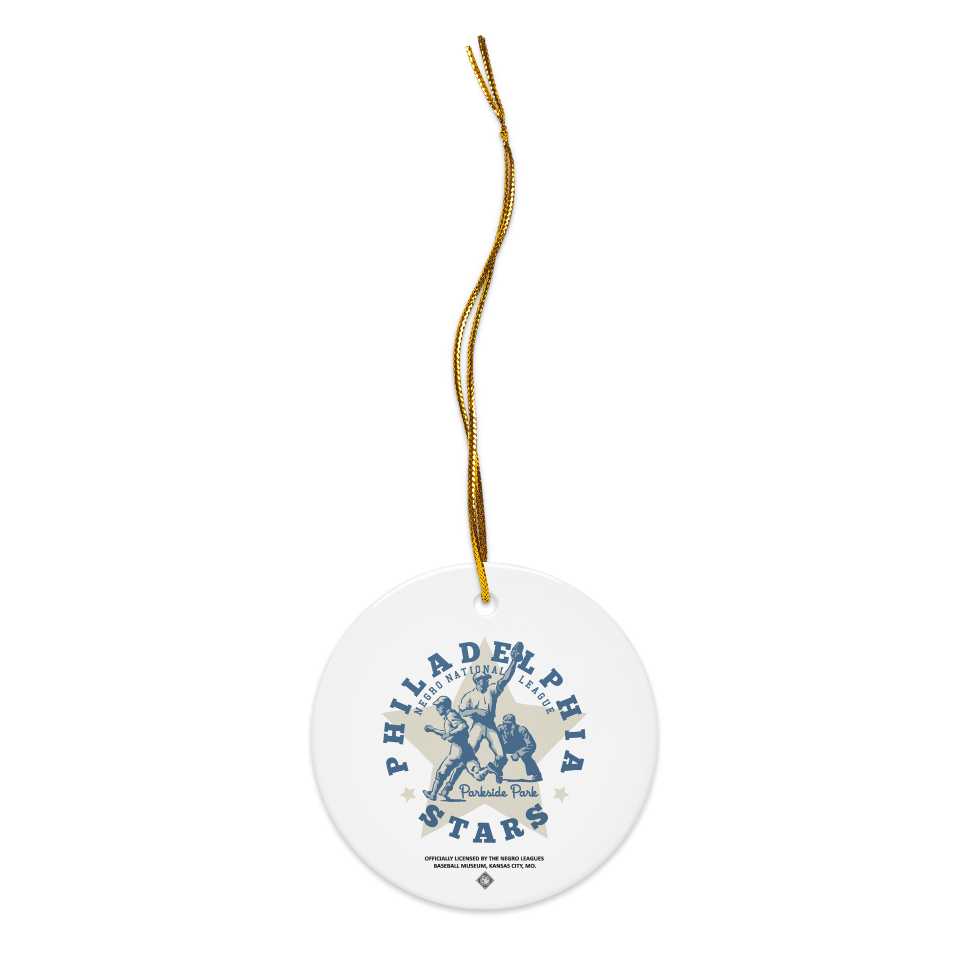 NNL - Philadelphia Stars - Ceramic 2-Sided Ornament