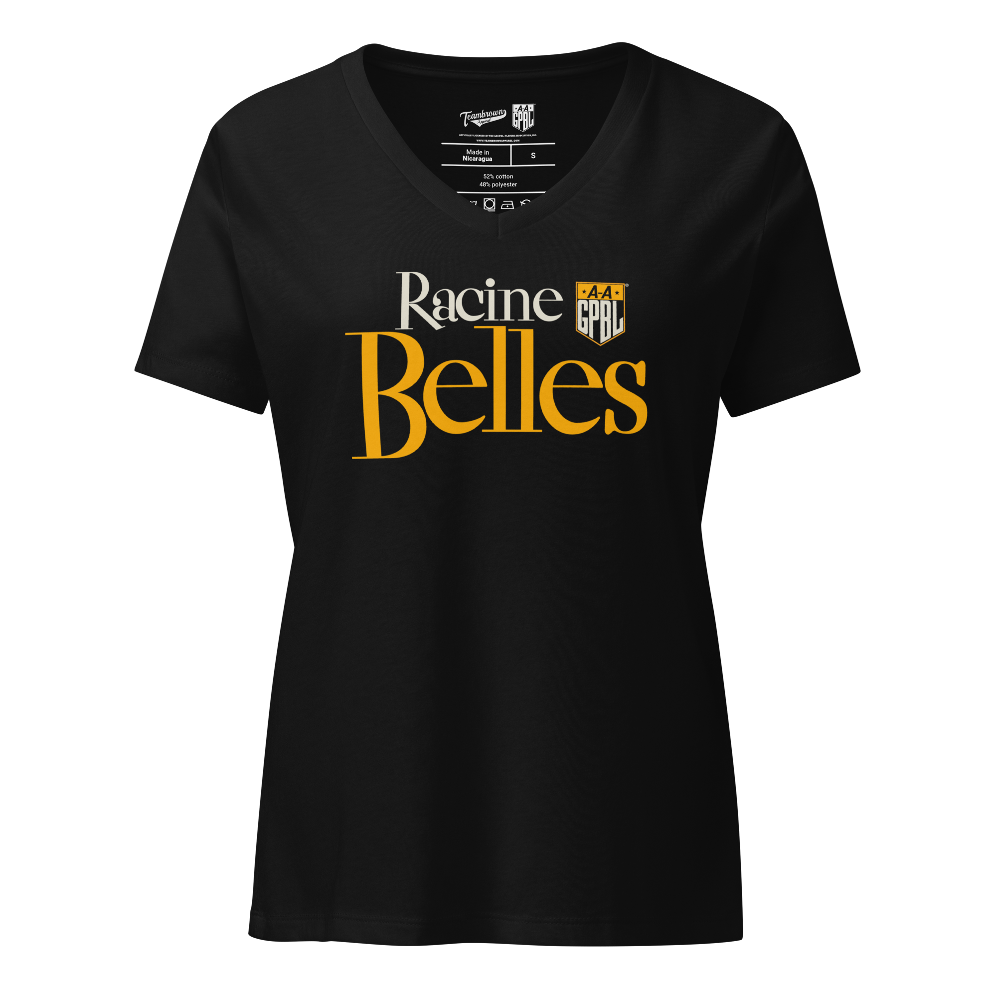 Racine Belles - Classic Color - Women’s Relaxed V-Neck