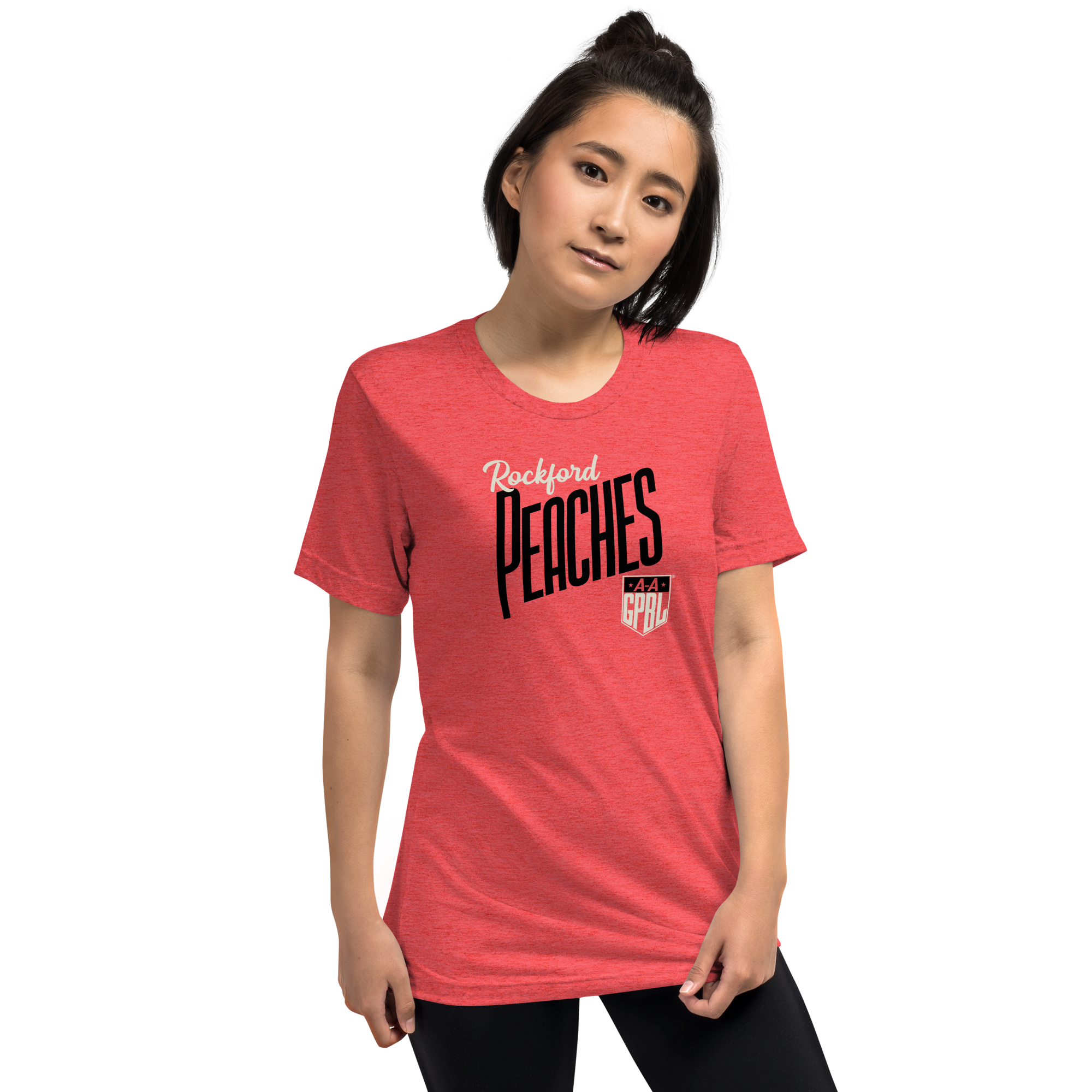 Rockford Peaches - Classic Color - Triblend T-Shirt