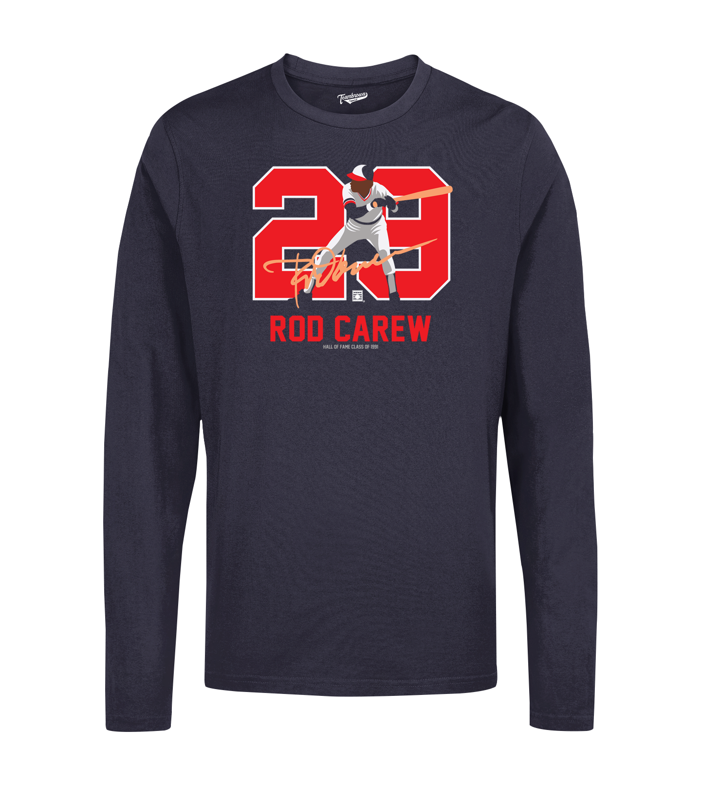 Rod Carew Long Sleeve Navy