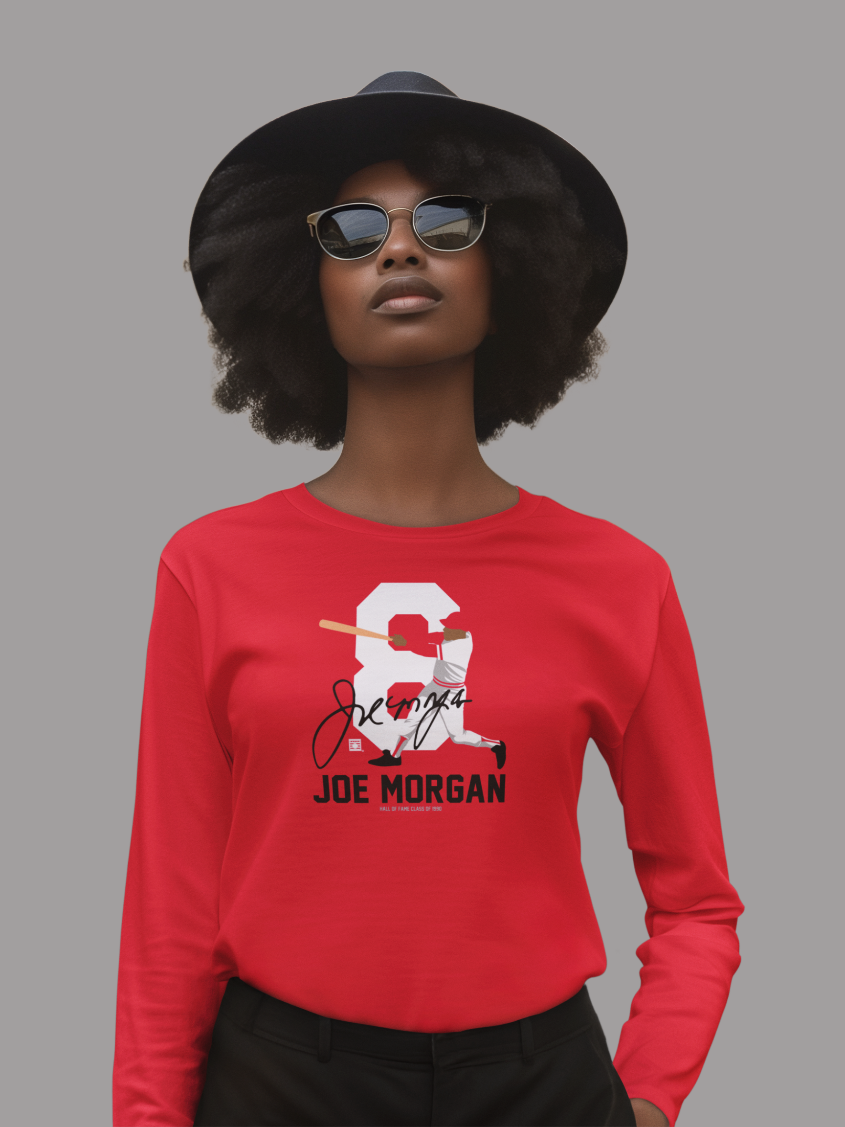 Baseball Hall of Fame Members - Joe Morgan - Unisex Long Sleeve Shirt