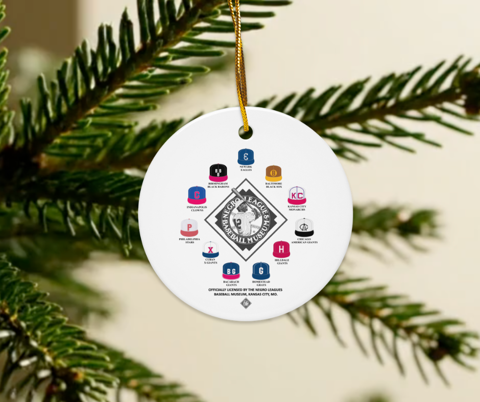 NLBM - Crown Collection - Ceramic 2-Sided Ornament