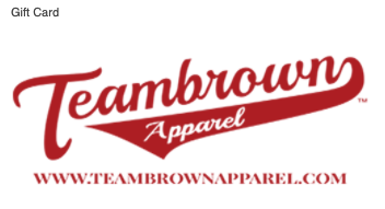 teambrown nlbm apparel and accessories