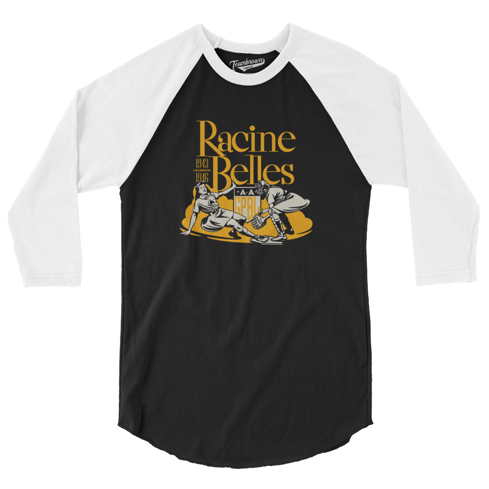 Diamond - Racine Belles - Unisex Baseball Shirt