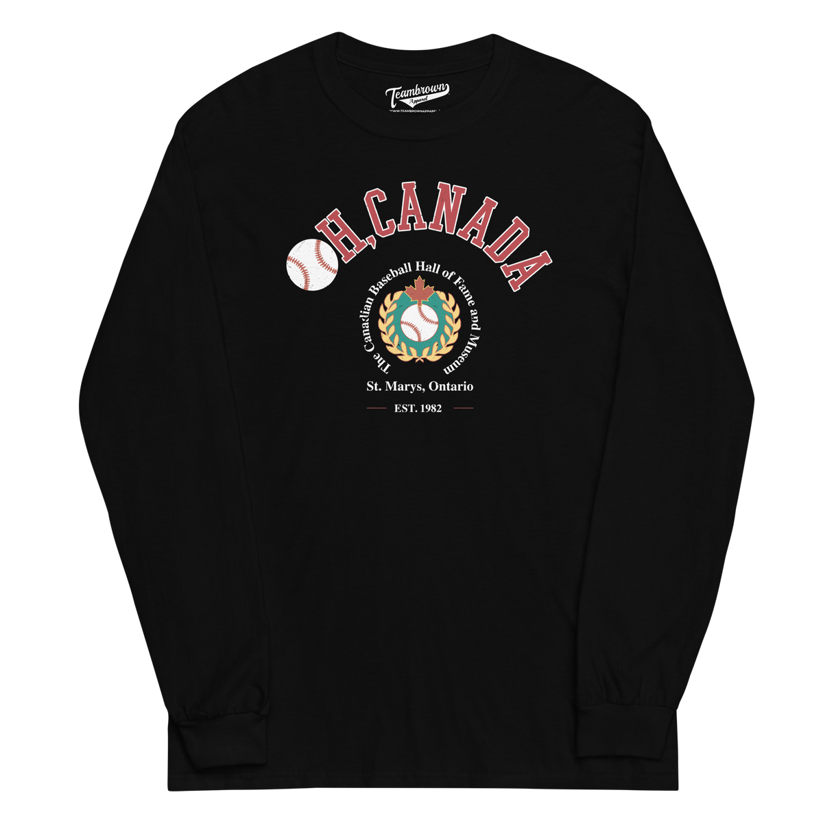Canadian Baseball Hall of Fame and Museum Hockey - Unisex Long Sleeve