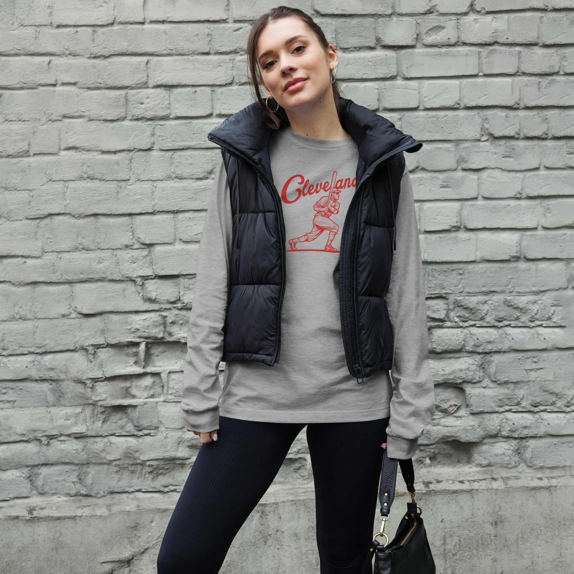 Cleveland (City Series) - Unisex Long Sleeve Crew T-Shirt