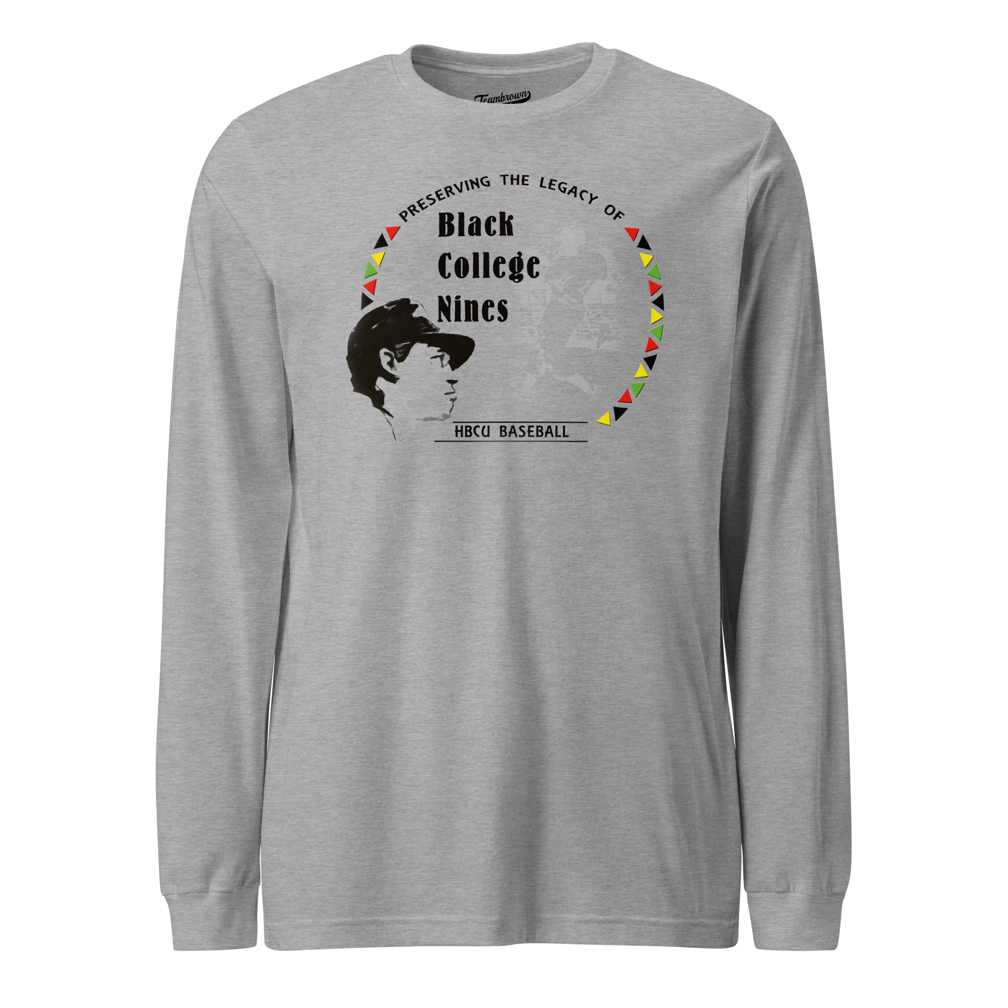 Black College Nines - Unisex Long Sleeve Shirt