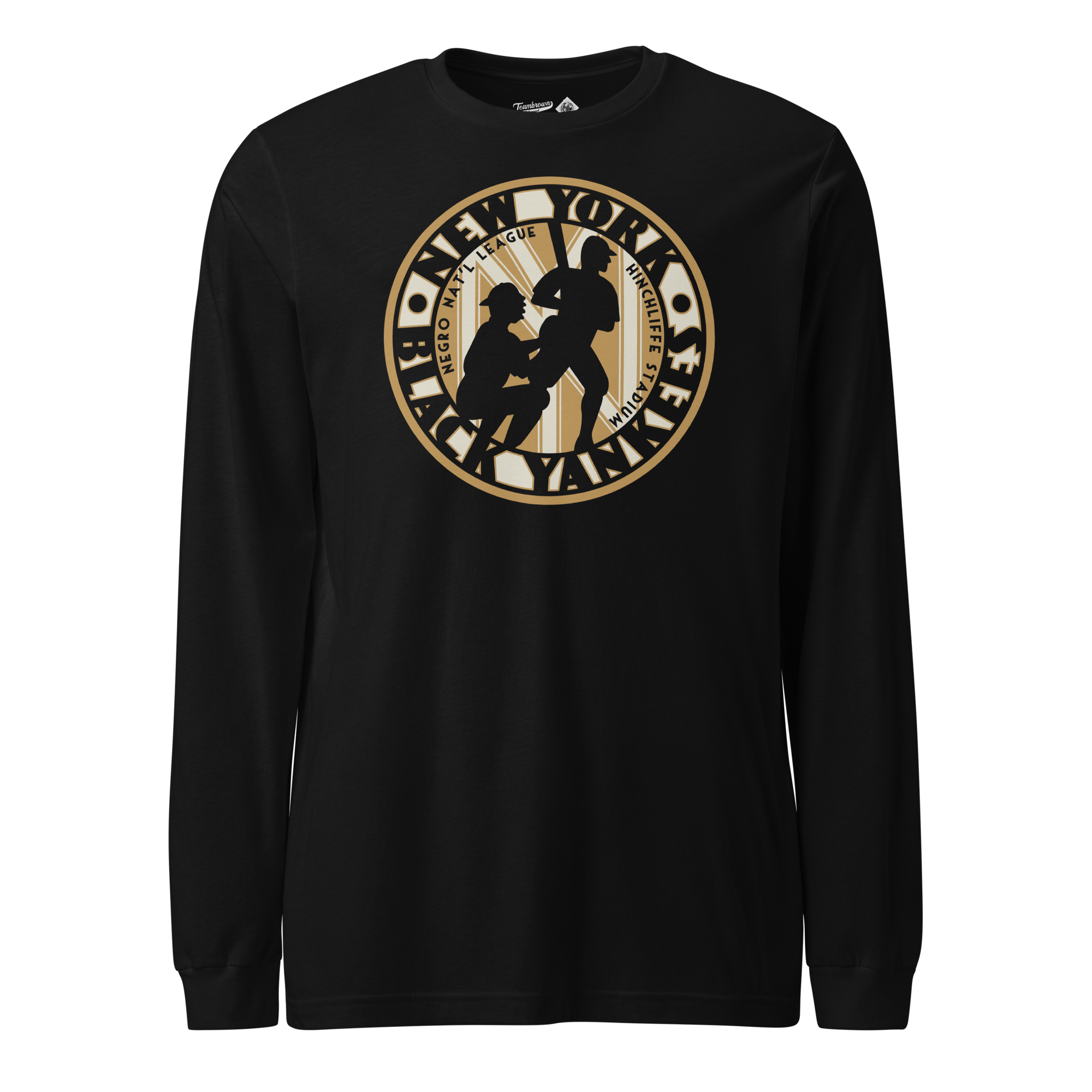 NNL New York Black Yankees - Unisex Long Sleeve Crew T-Shirt