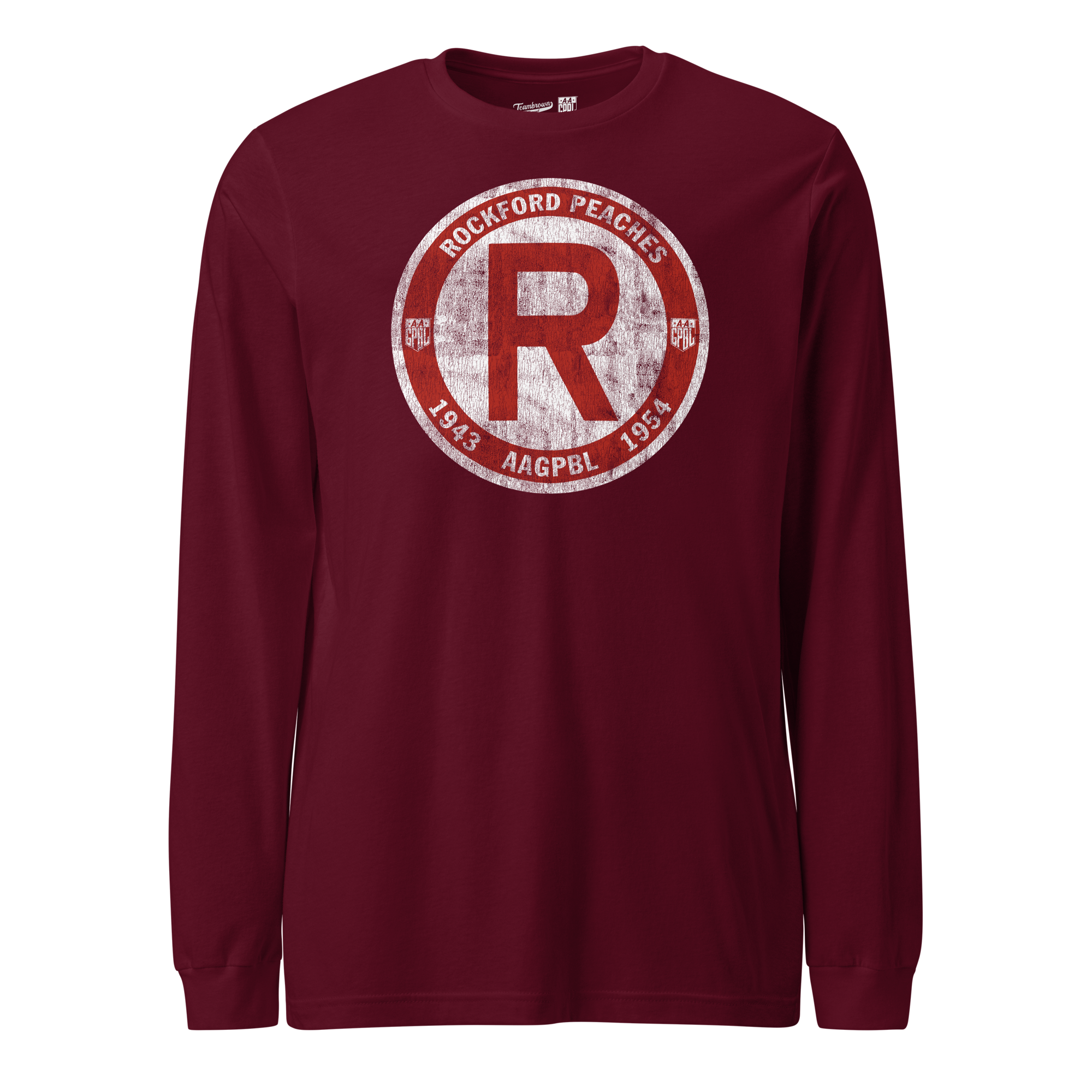 Rockford Peaches '43-'54 - Unisex Long Sleeve Crew T-Shirt
