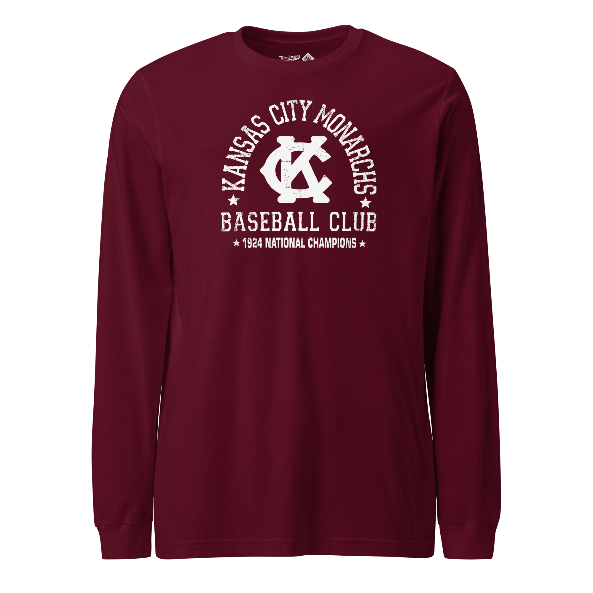 1924 Champions - Kansas City Monarchs - Unisex Long Sleeve Crew T-Shirt