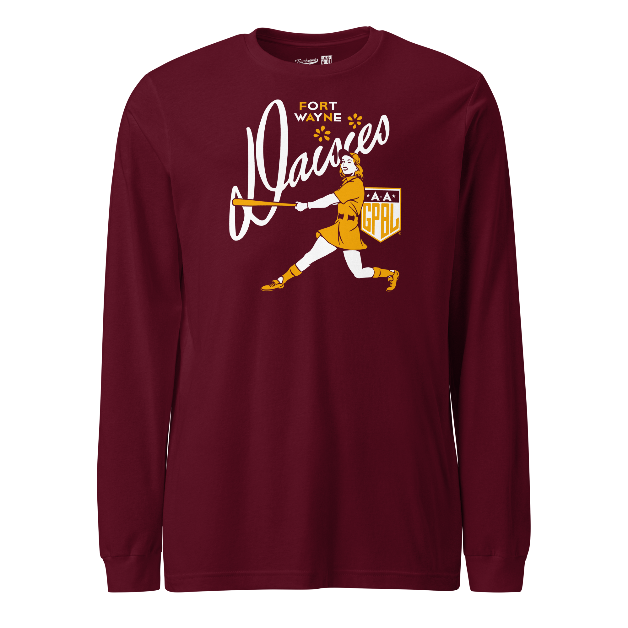 Diamond - Fort Wayne Daisies - Unisex Long Sleeve Crew T-Shirt