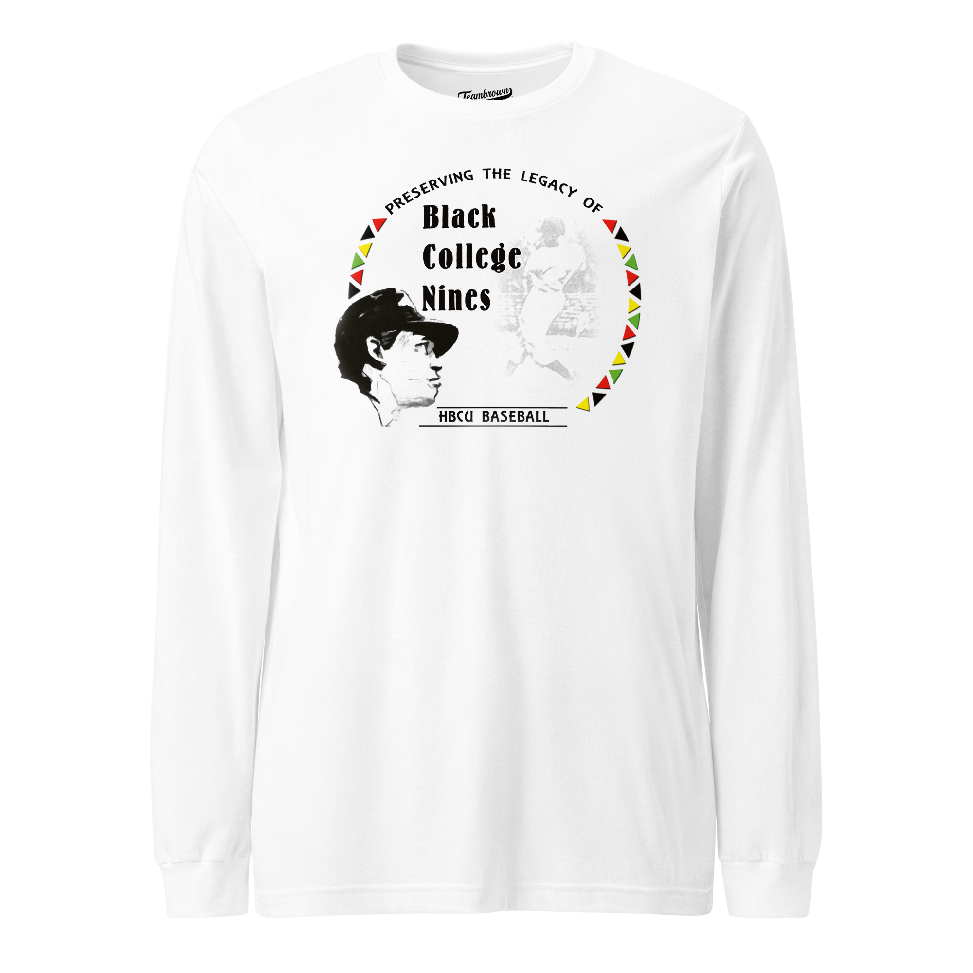 Black College Nines - Unisex Long Sleeve Shirt