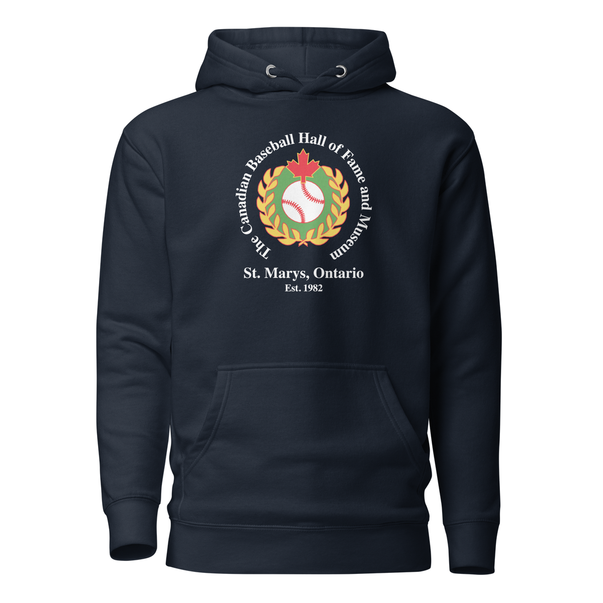Canadian Baseball Hall of Fame and Museum - Hockey - Unisex Premium Hoodie