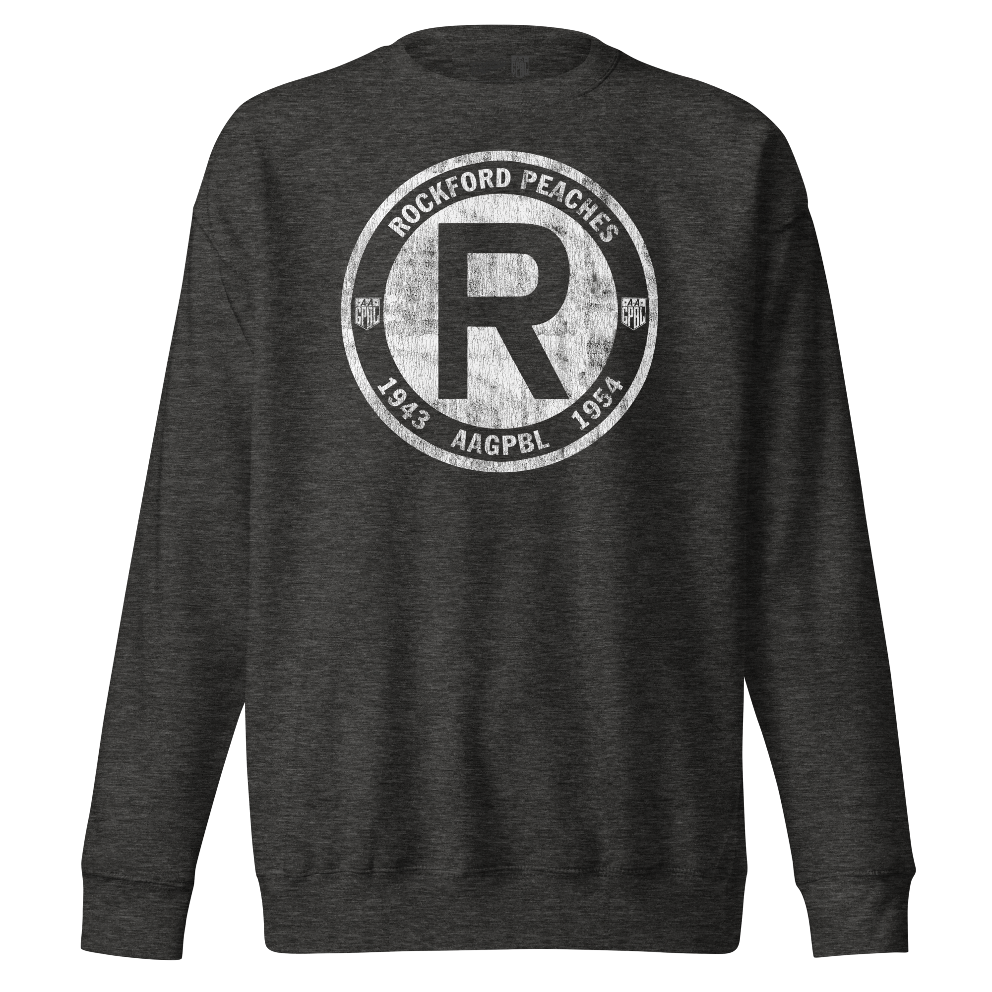 Rockford Peaches '43-'54 - Unisex Fleece Pullover Crewneck