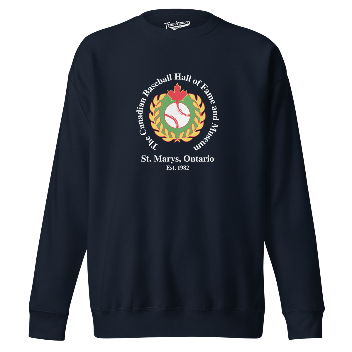 Canadian Baseball Hall of Fame and Museum - Hockey - Crewneck Sweatshirt