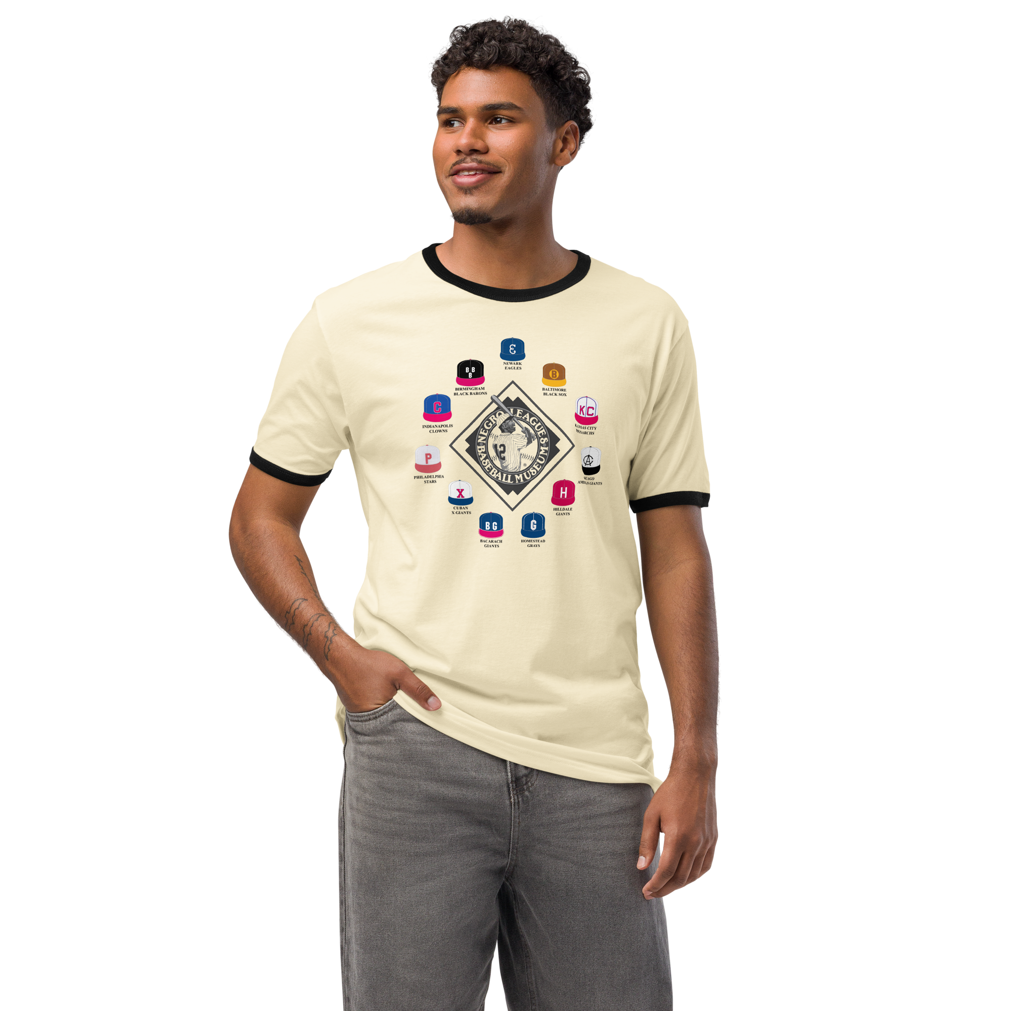 NLBM - Crown Collection  - Unisex Ringer T-Shirt