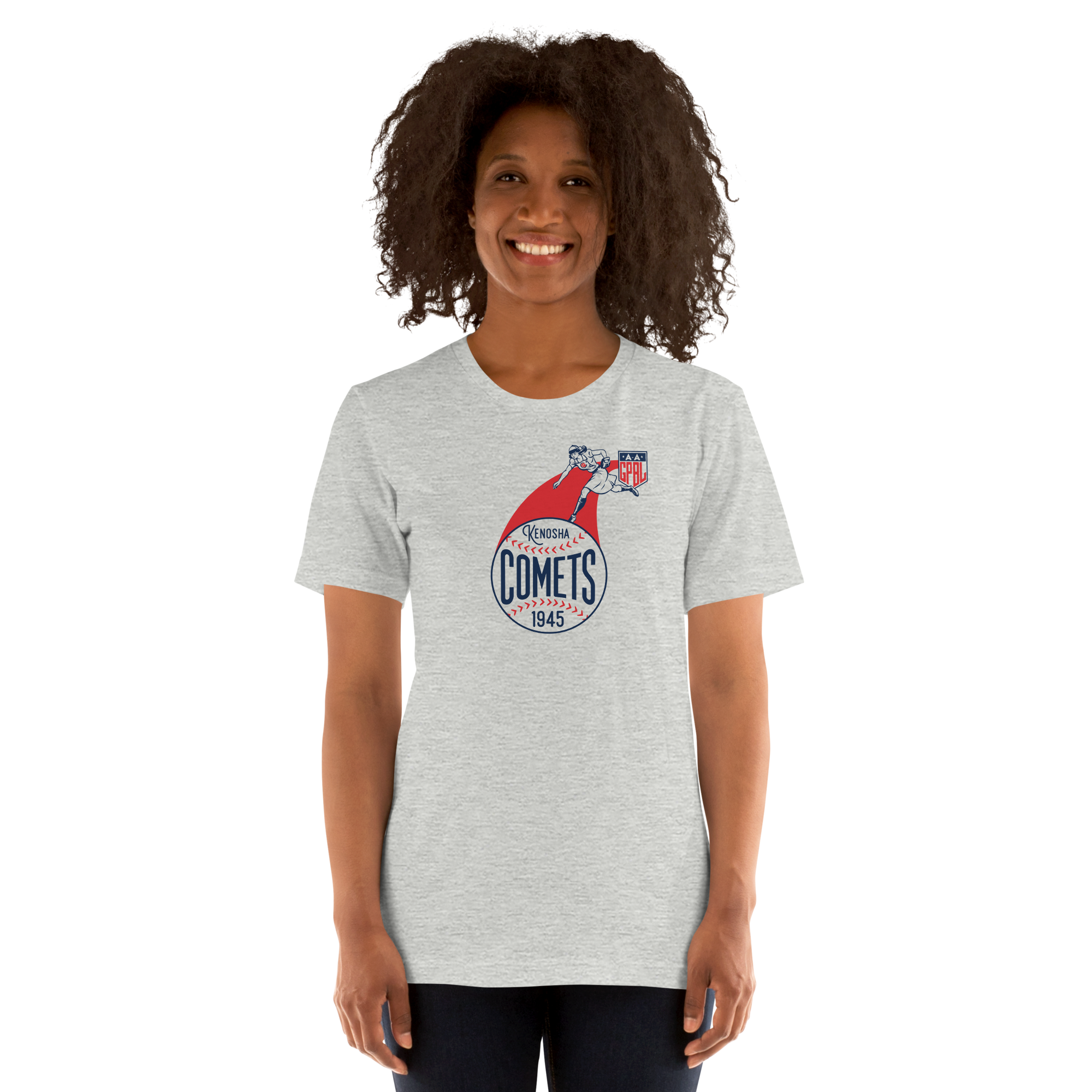 Diamond - Kenosha Comets - Unisex Heather T-Shirt