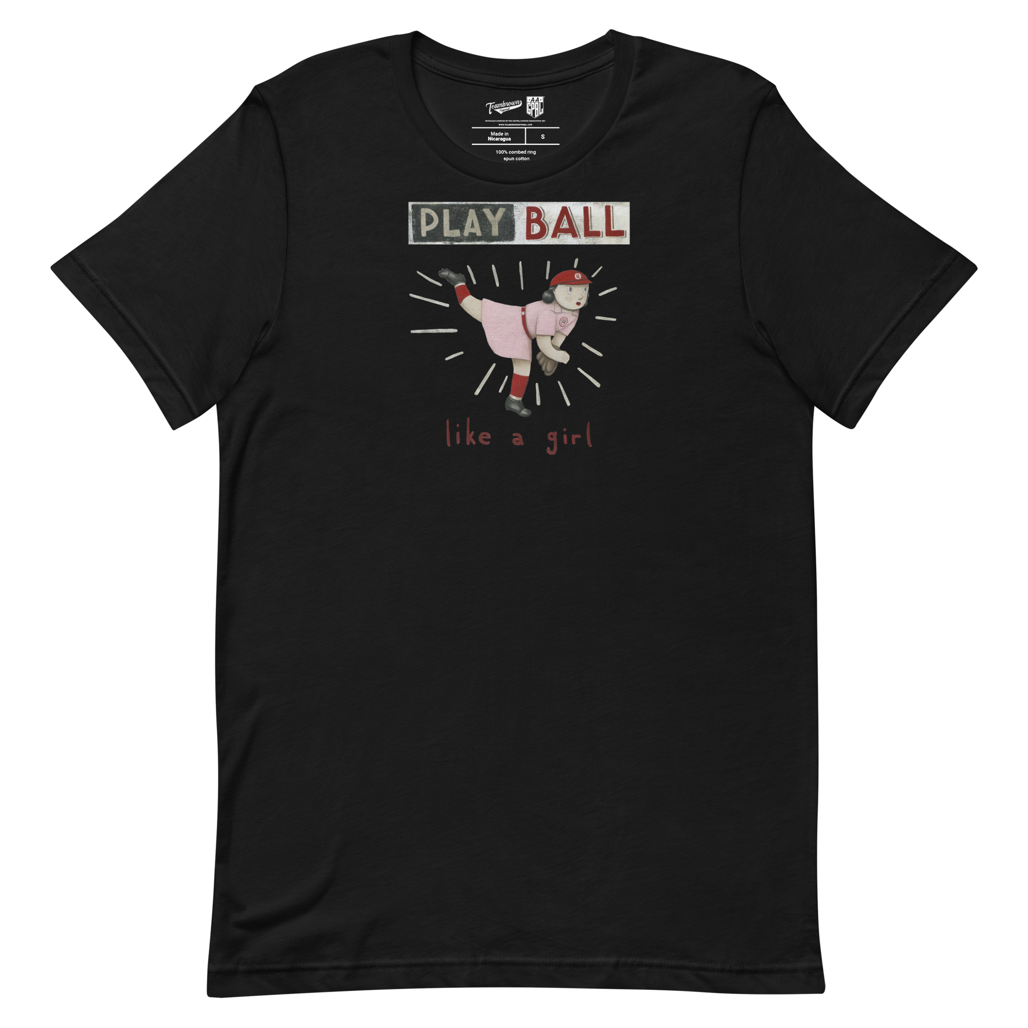 Play Ball Like a Girl - Unisex T-Shirt