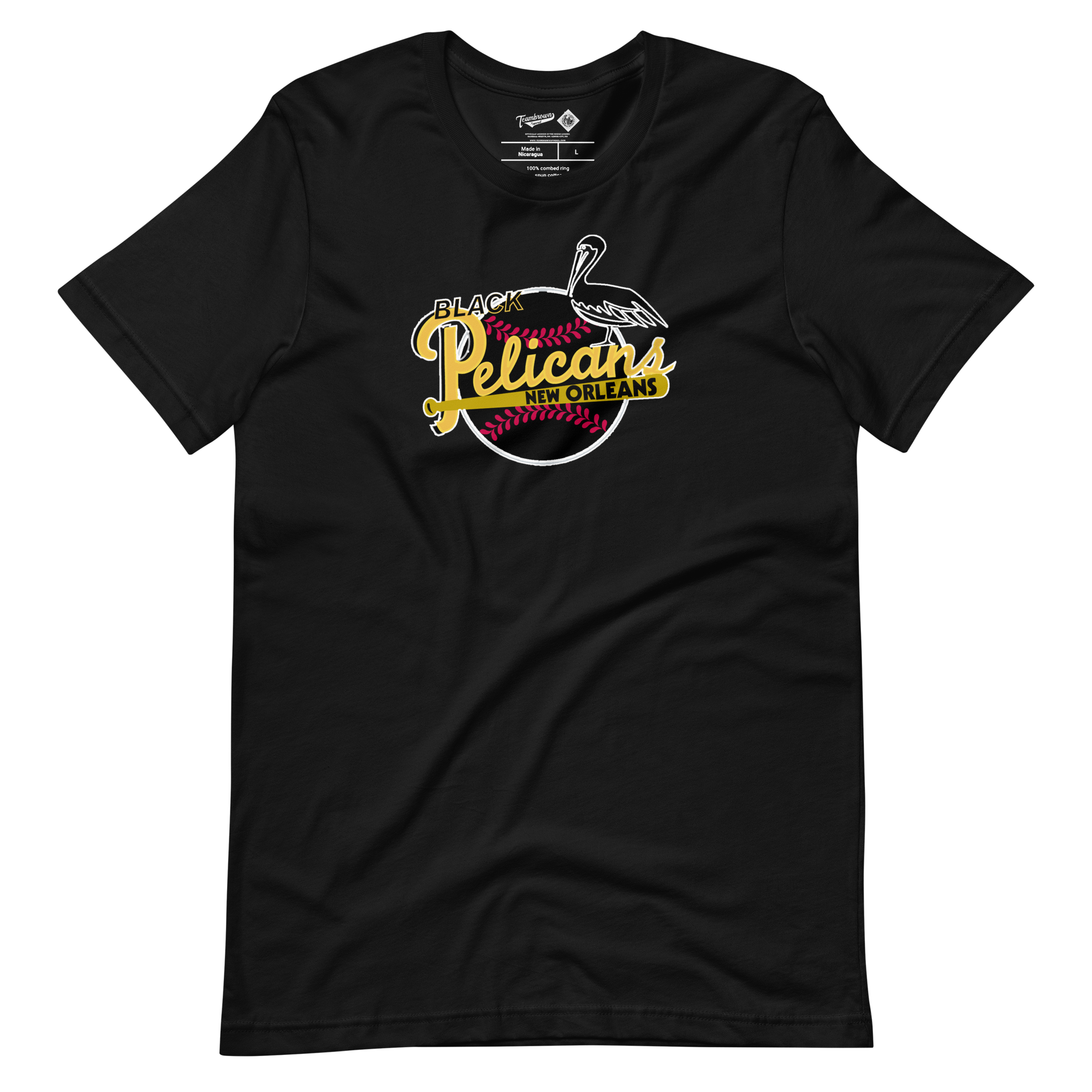 New Orleans Black Pelicans - Unisex T-Shirt